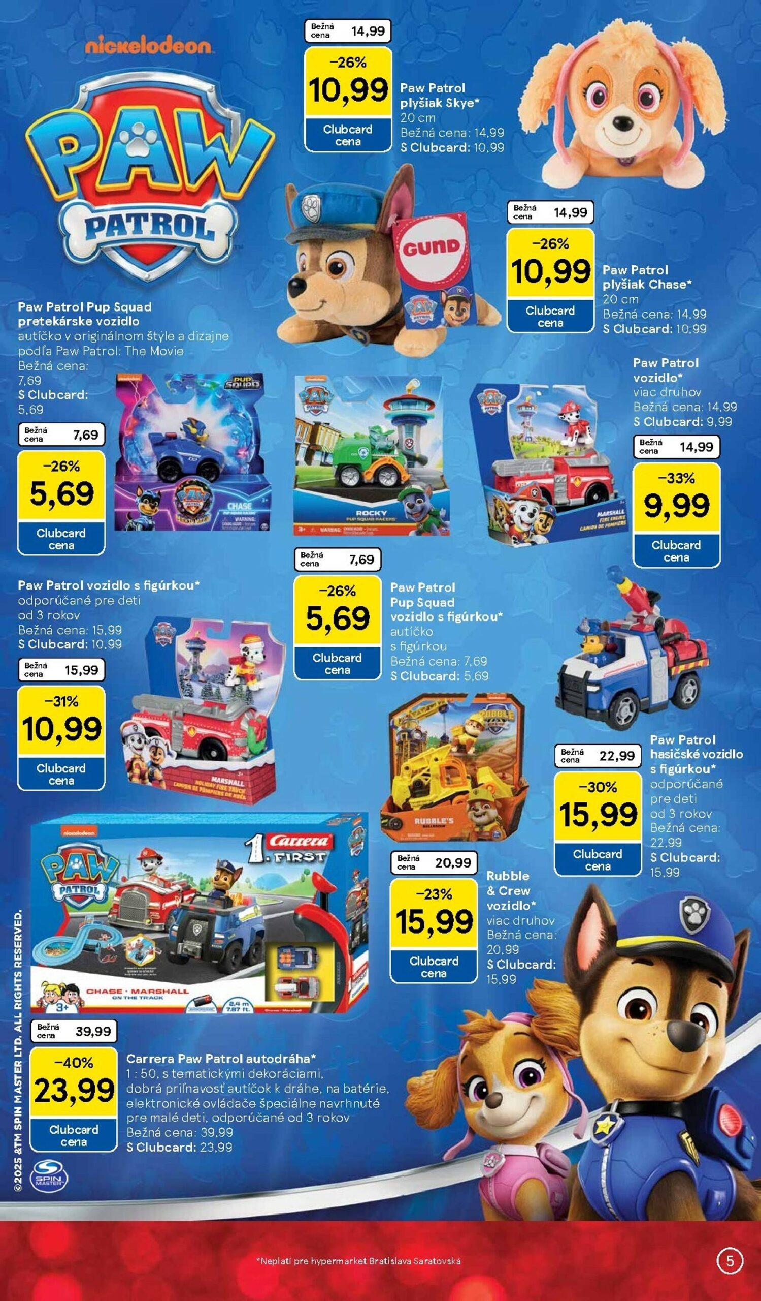 Page 5 of Aktuálny tesco leták platný od pondelka 27.10 do 17.11