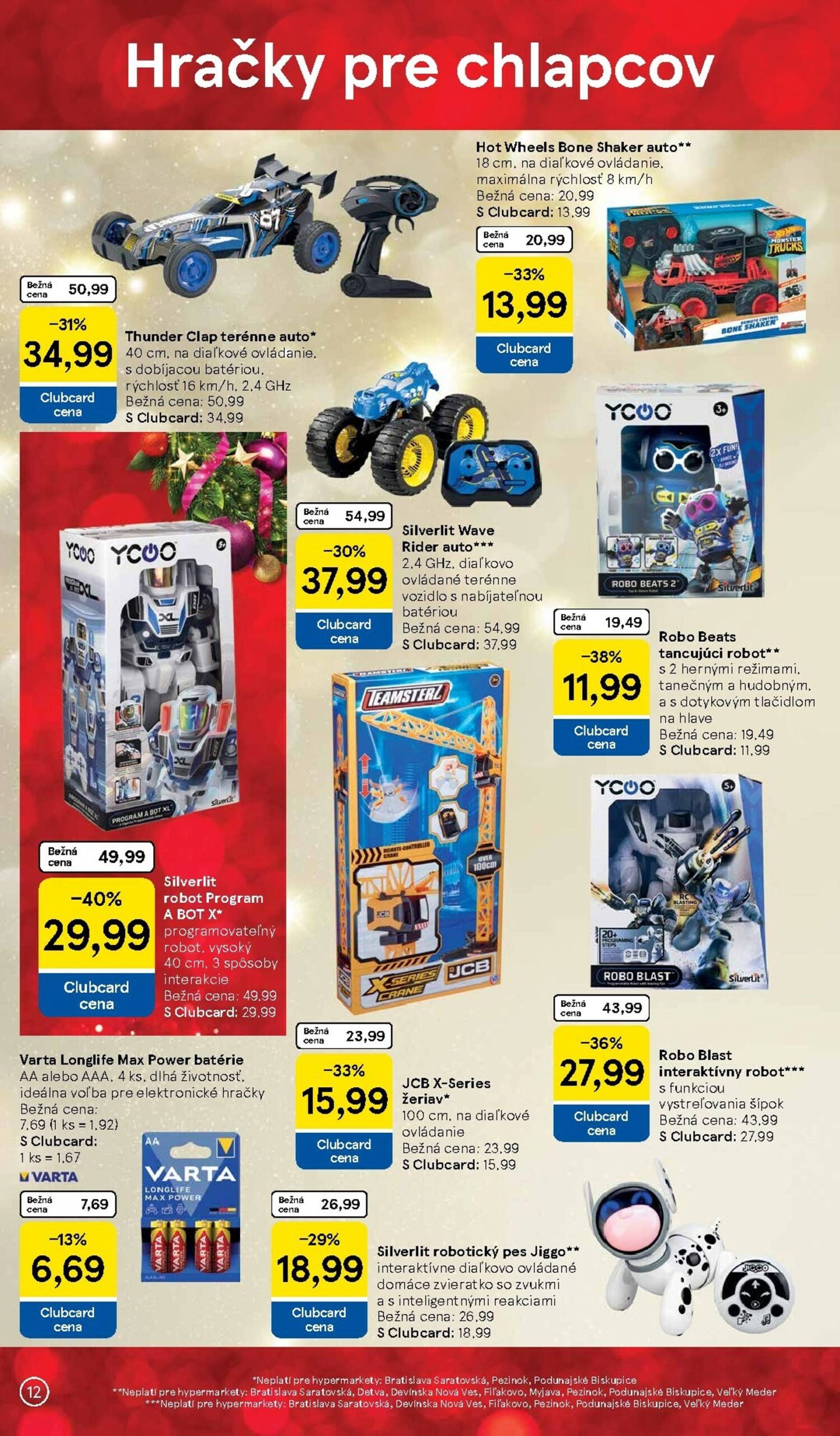 Page 12 of Aktuálny tesco leták platný od pondelka 27.10 do 17.11