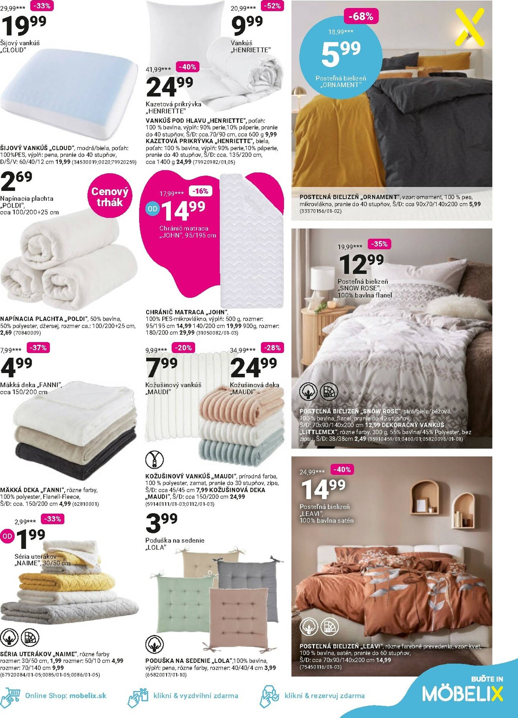 Page 13 of Aktuálny mobelix leták platný od pondelka 27.10 do 09.11