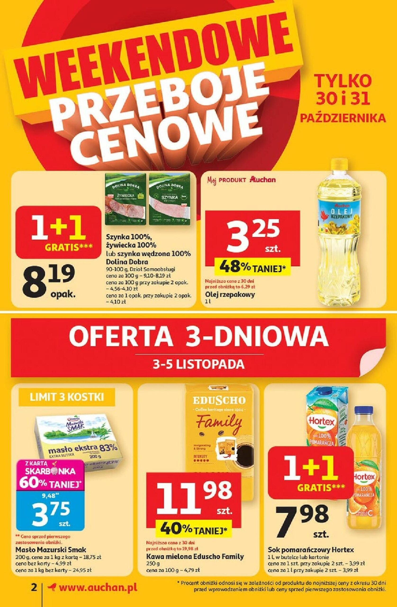 Page 2 of Aktuálny auchan-polsko leták platný od štvrtka 30.10 do 05.11