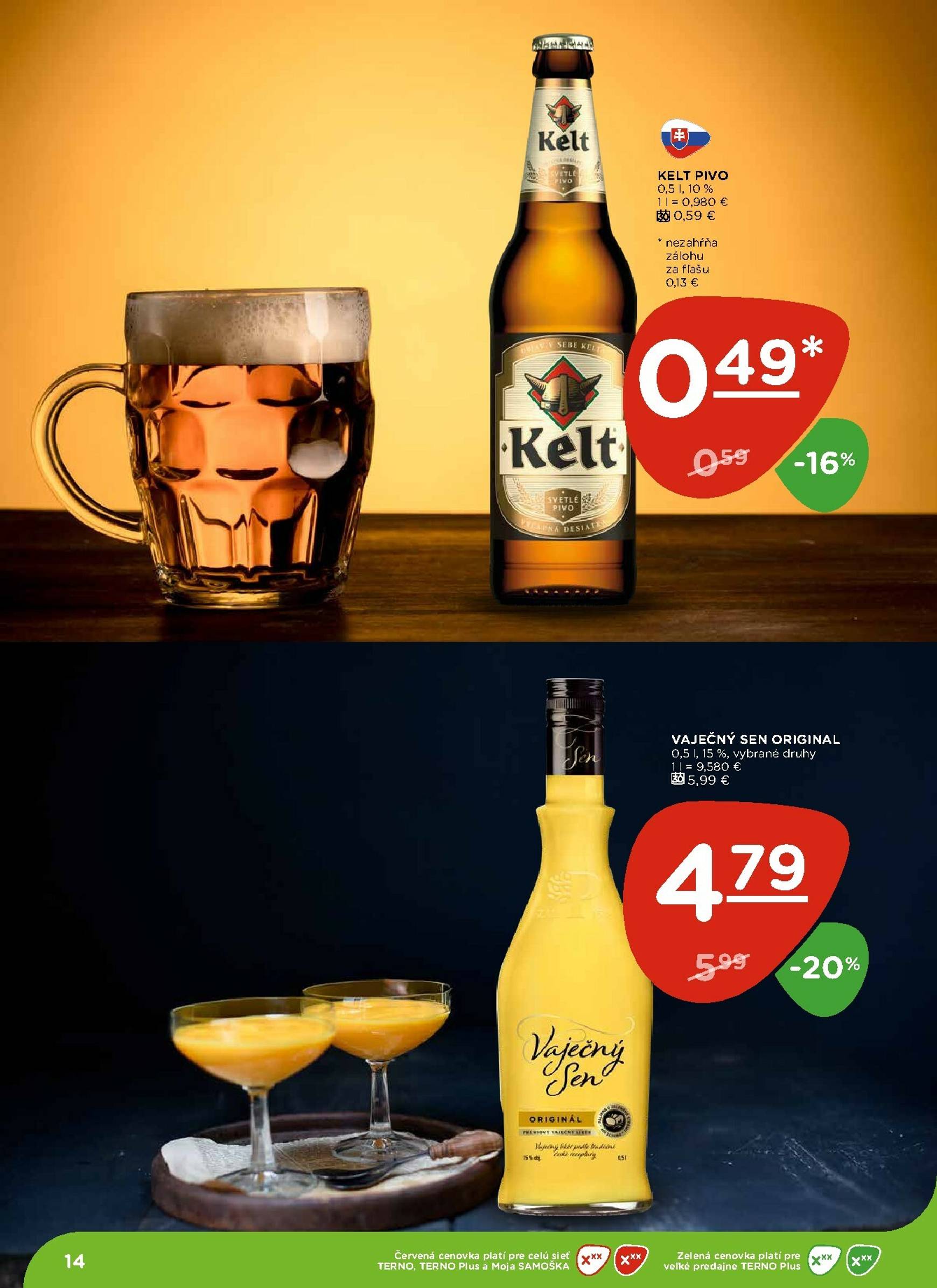 Page 14 of Aktuálny terno leták platný od štvrtka 23.10 do 29.10