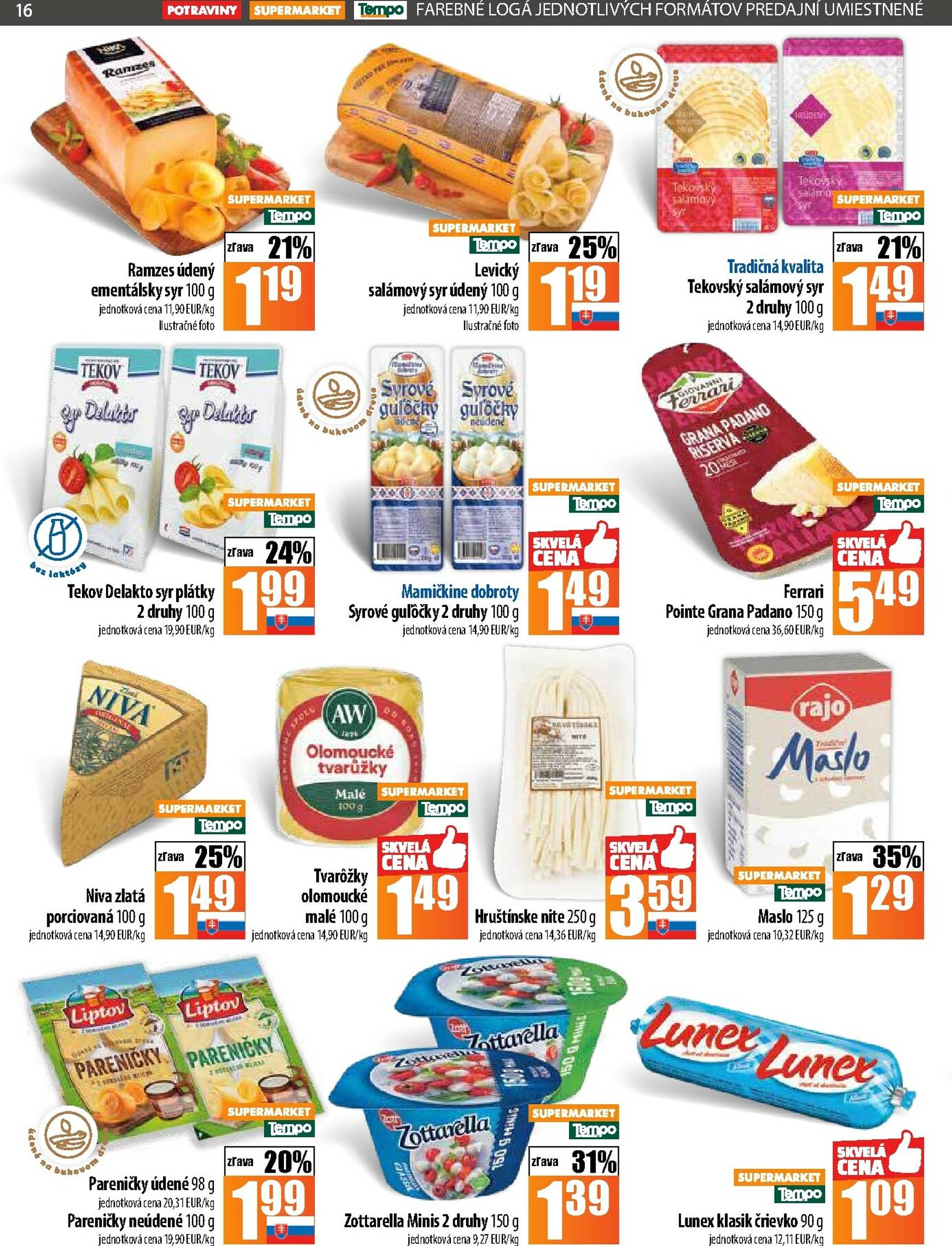 Page 16 of Aktuálny coop-jednota leták platný od štvrtka 30.10 do 05.11