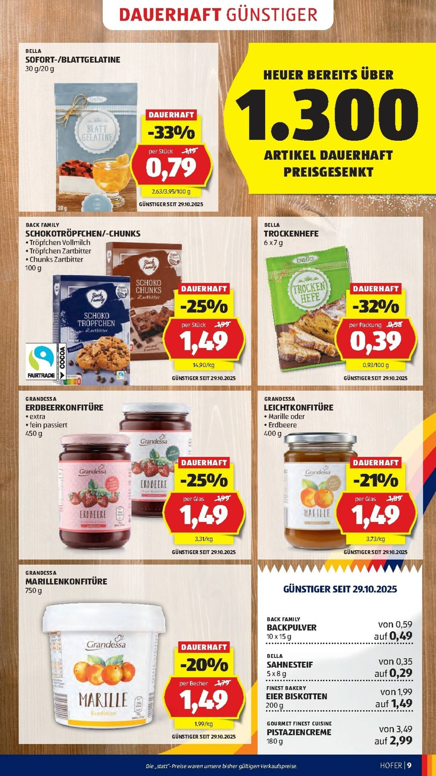 Page 11 of Aktuálny hofer-rakusko leták platný od štvrtka 30.10 do 06.11