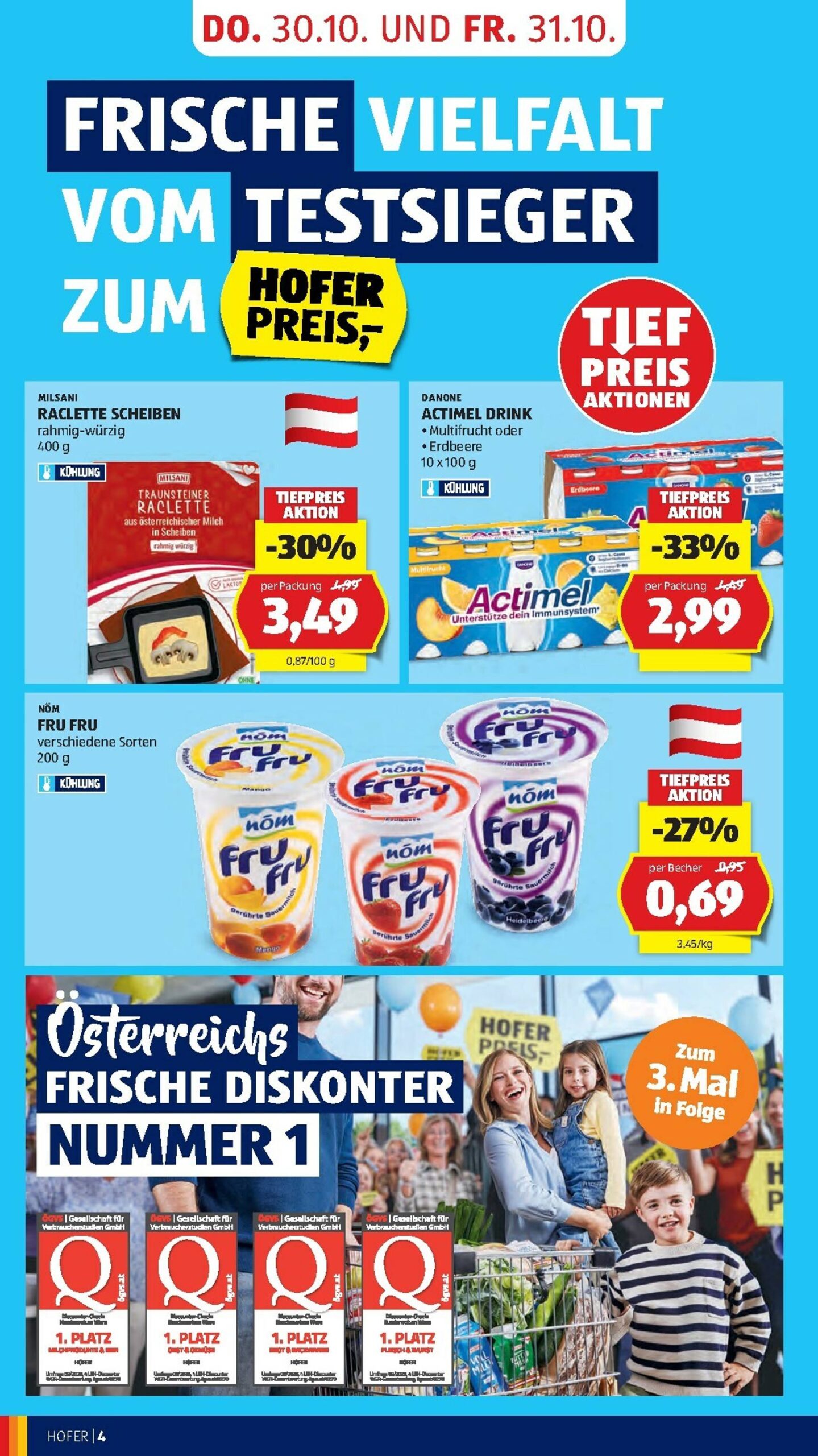 Page 6 of Aktuálny hofer-rakusko leták platný od štvrtka 30.10 do 06.11