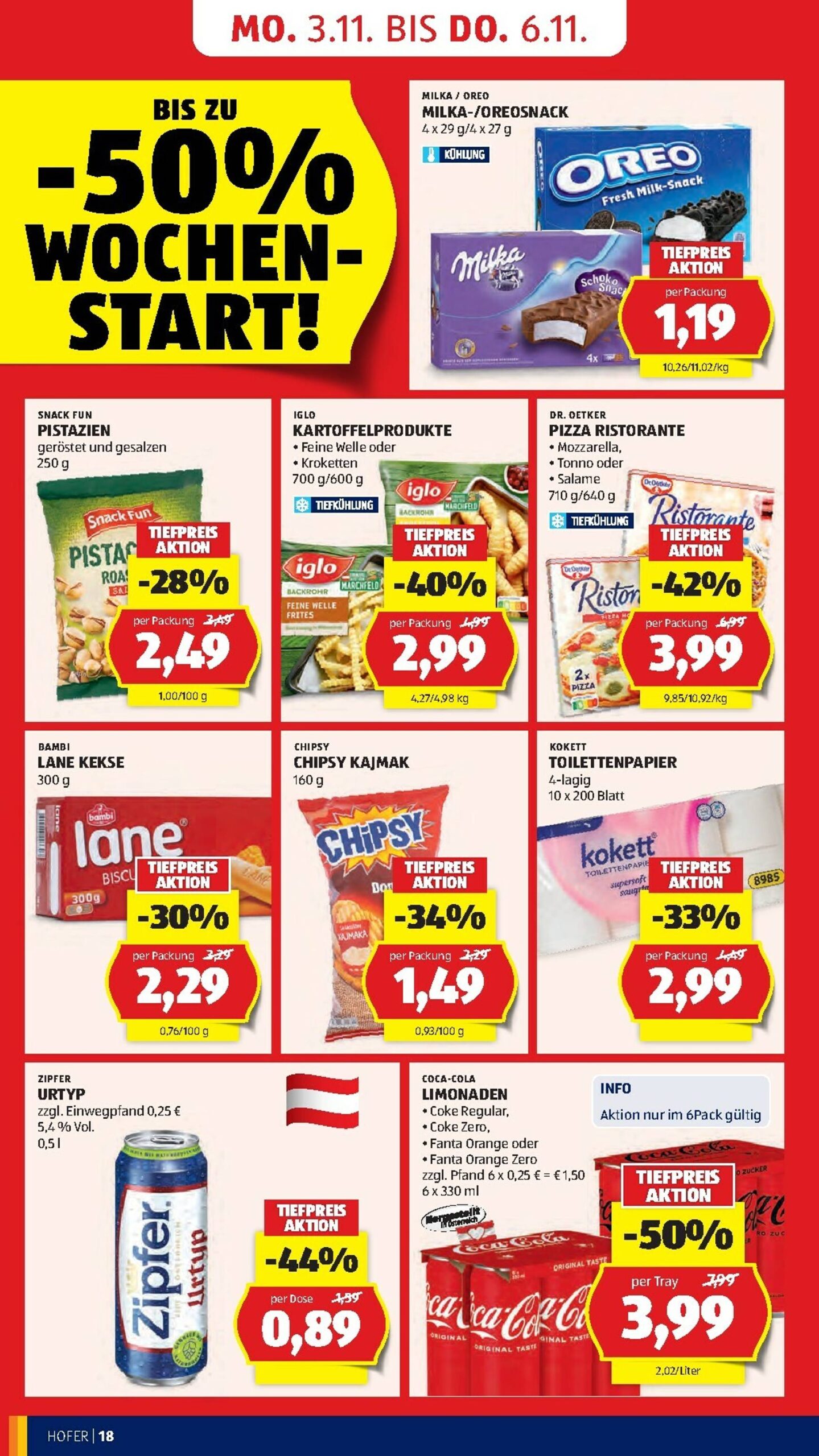 Page 20 of Aktuálny hofer-rakusko leták platný od štvrtka 30.10 do 06.11