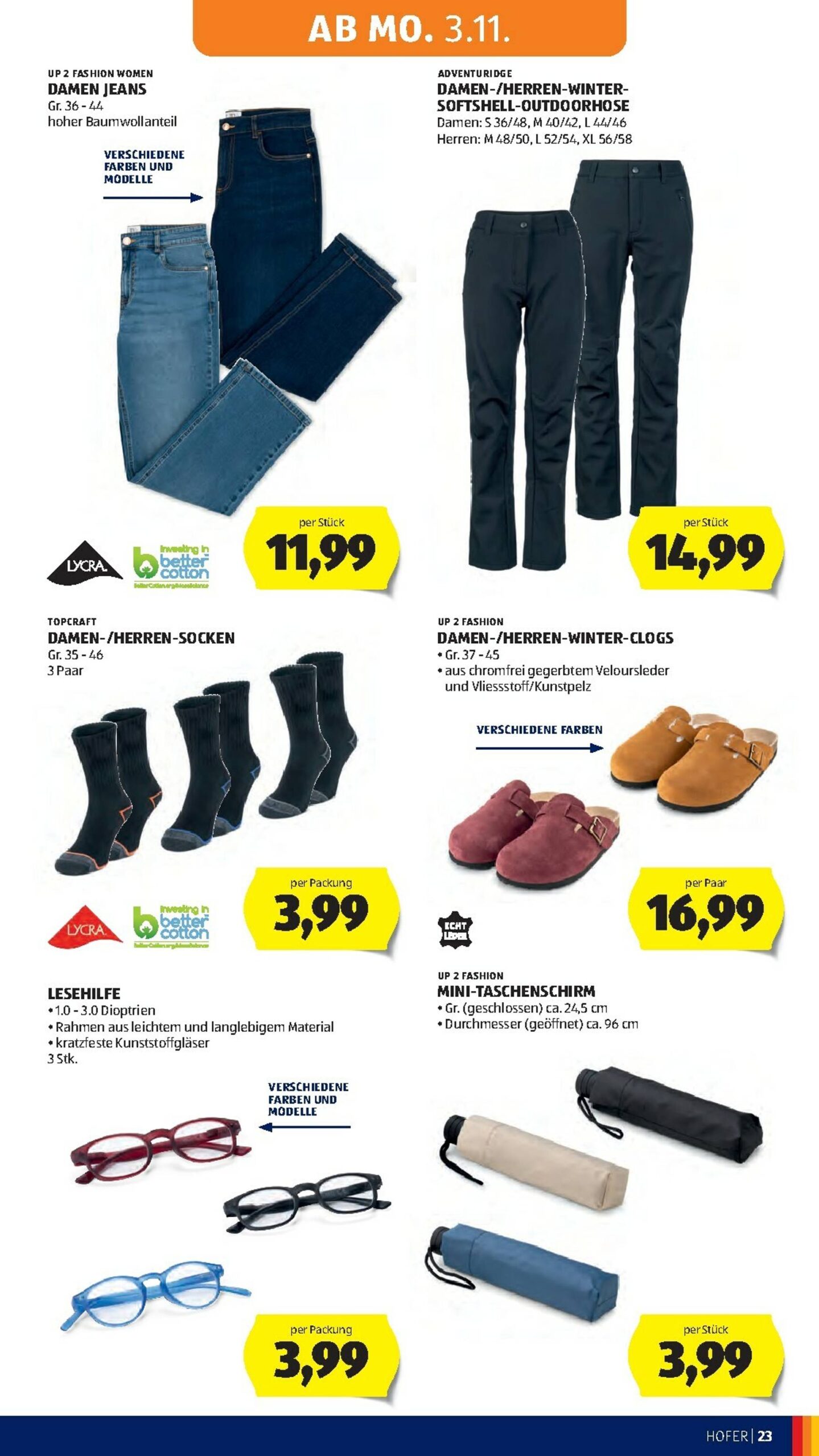 Page 27 of Aktuálny hofer-rakusko leták platný od štvrtka 30.10 do 06.11