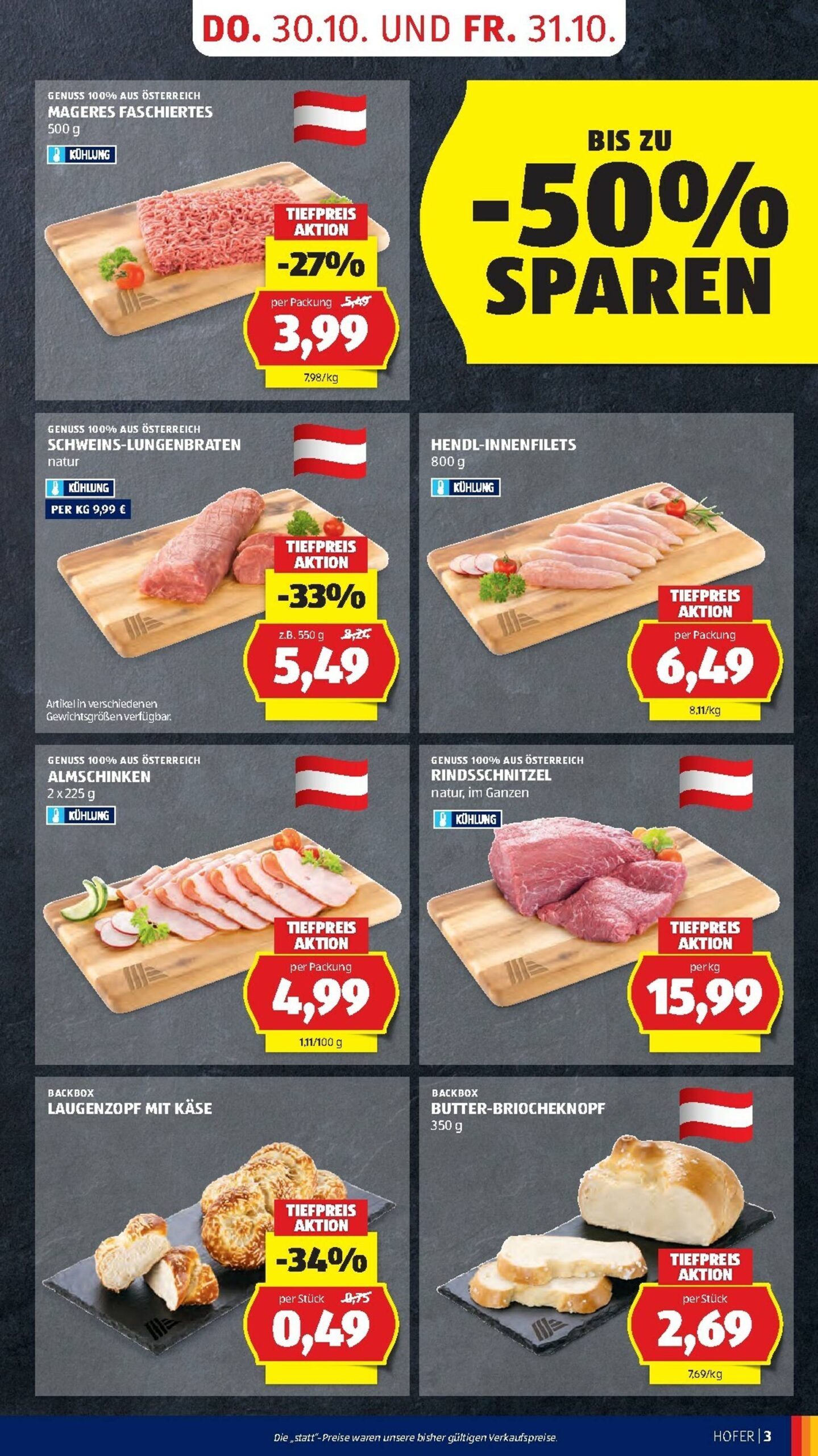 Page 5 of Aktuálny hofer-rakusko leták platný od štvrtka 30.10 do 06.11