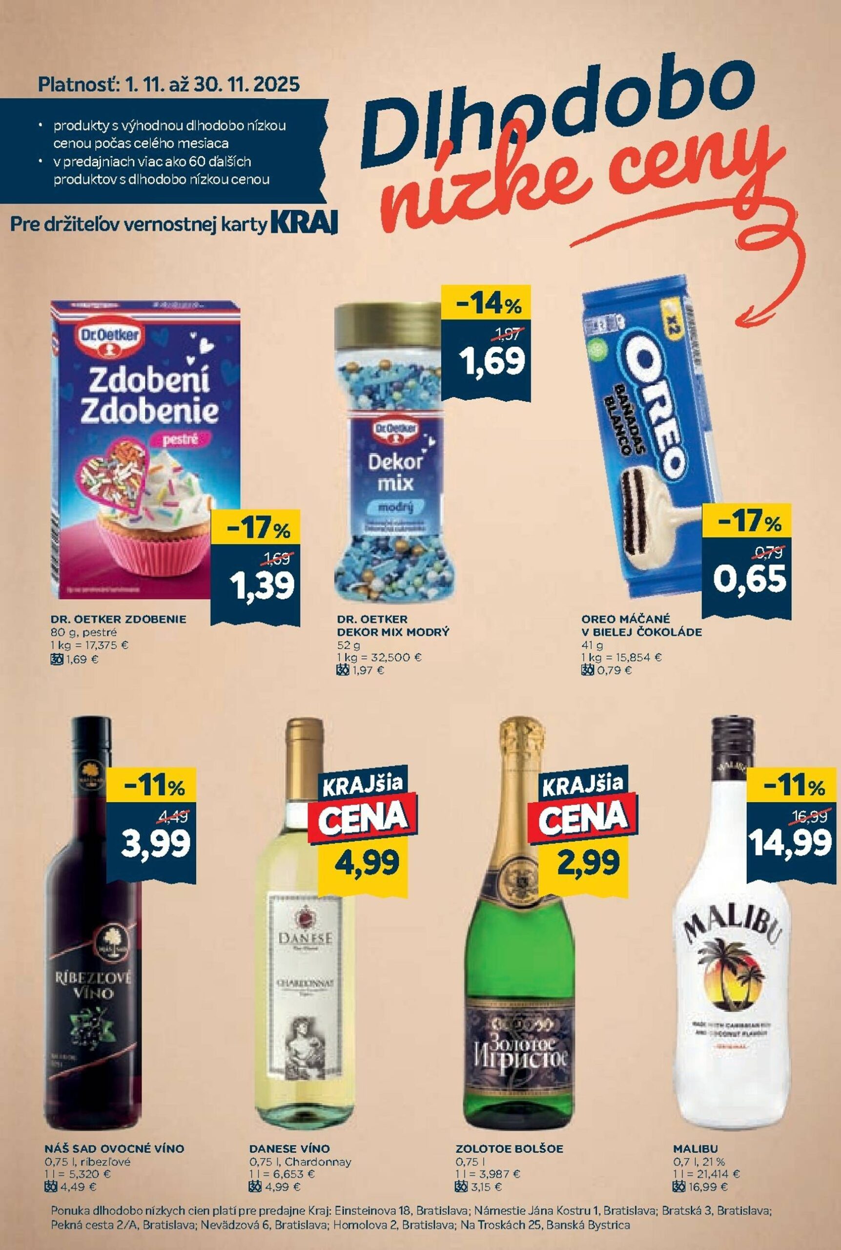 Page 15 of Aktuálny kraj leták platný od štvrtka 30.10 do 05.11