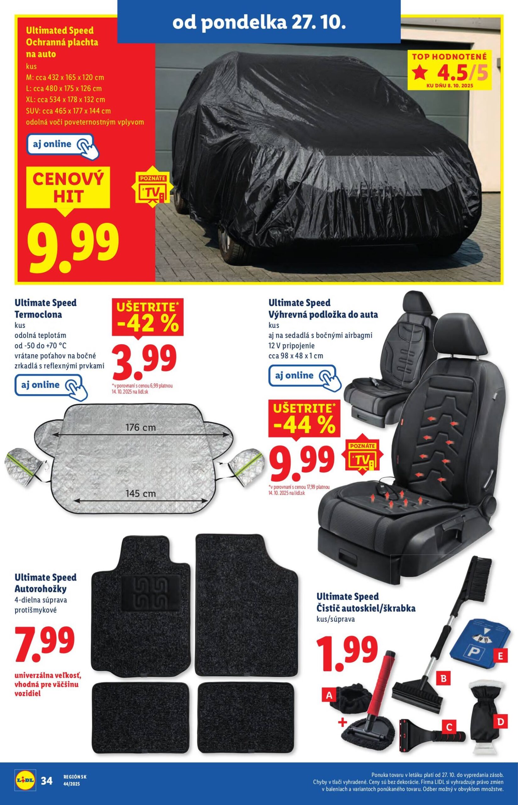 Page 46 of Aktuálny lidl leták platný od pondelka 27.10 do 02.11