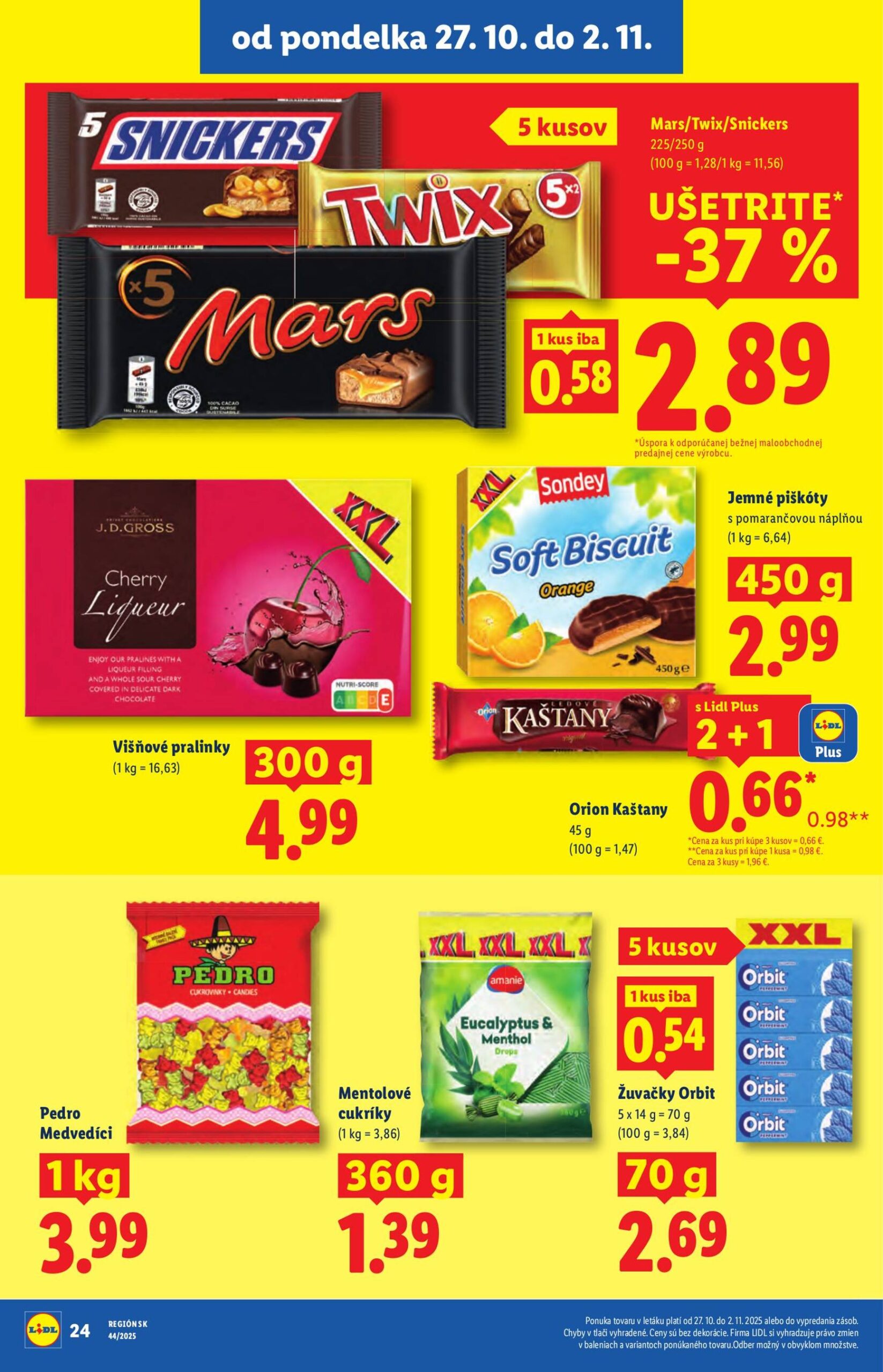 Page 28 of Aktuálny lidl leták platný od pondelka 27.10 do 02.11