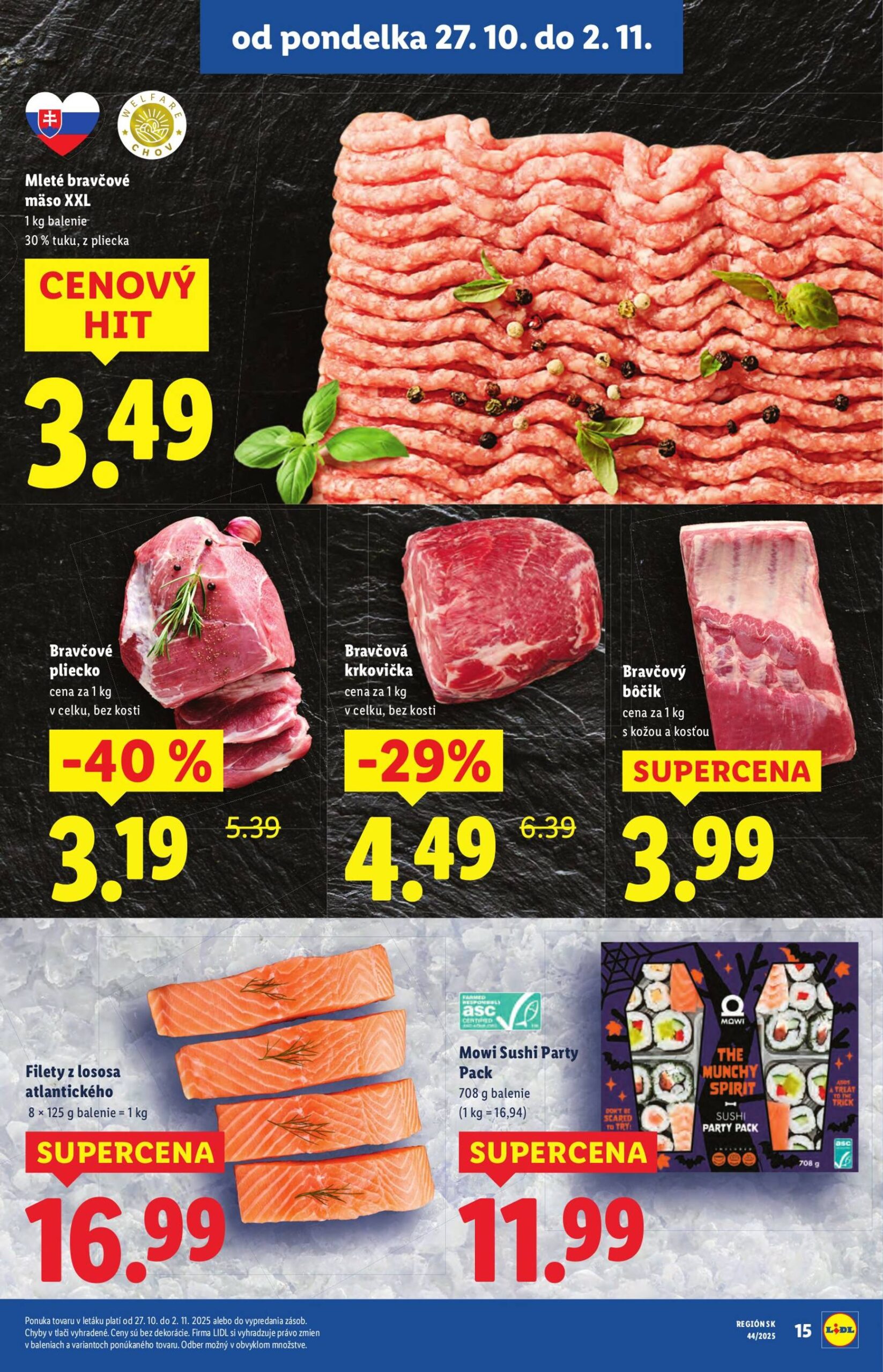 Page 17 of Aktuálny lidl leták platný od pondelka 27.10 do 02.11