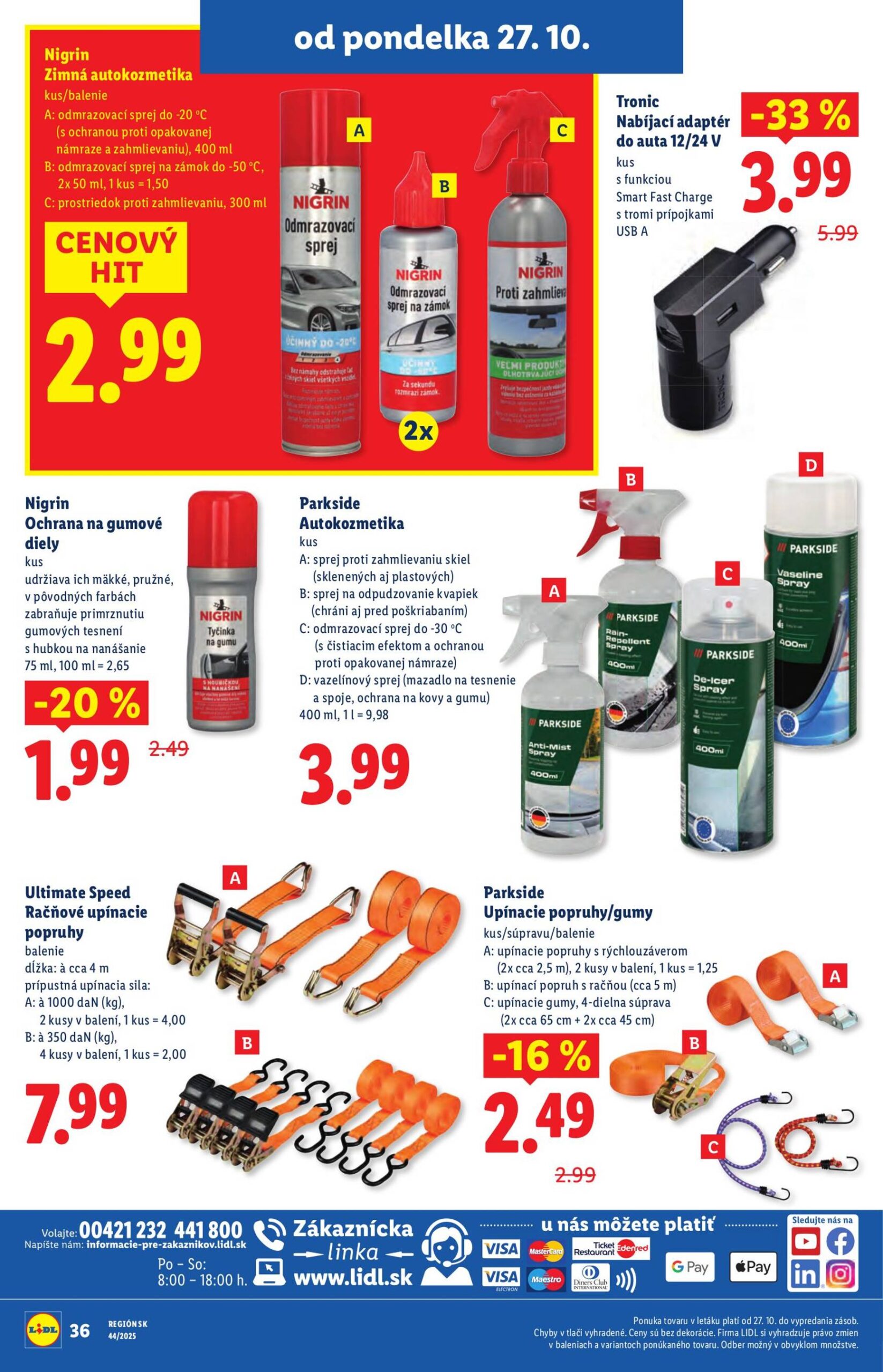 Page 48 of Aktuálny lidl leták platný od pondelka 27.10 do 02.11