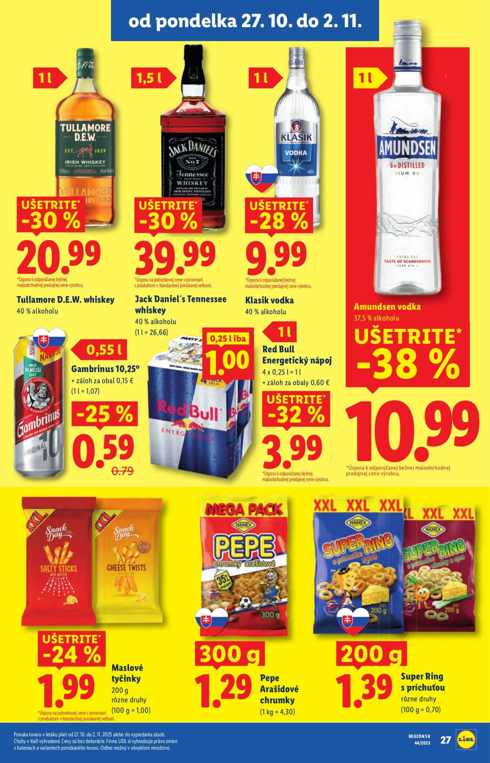 Page 31 of Aktuálny lidl leták platný od pondelka 27.10 do 02.11