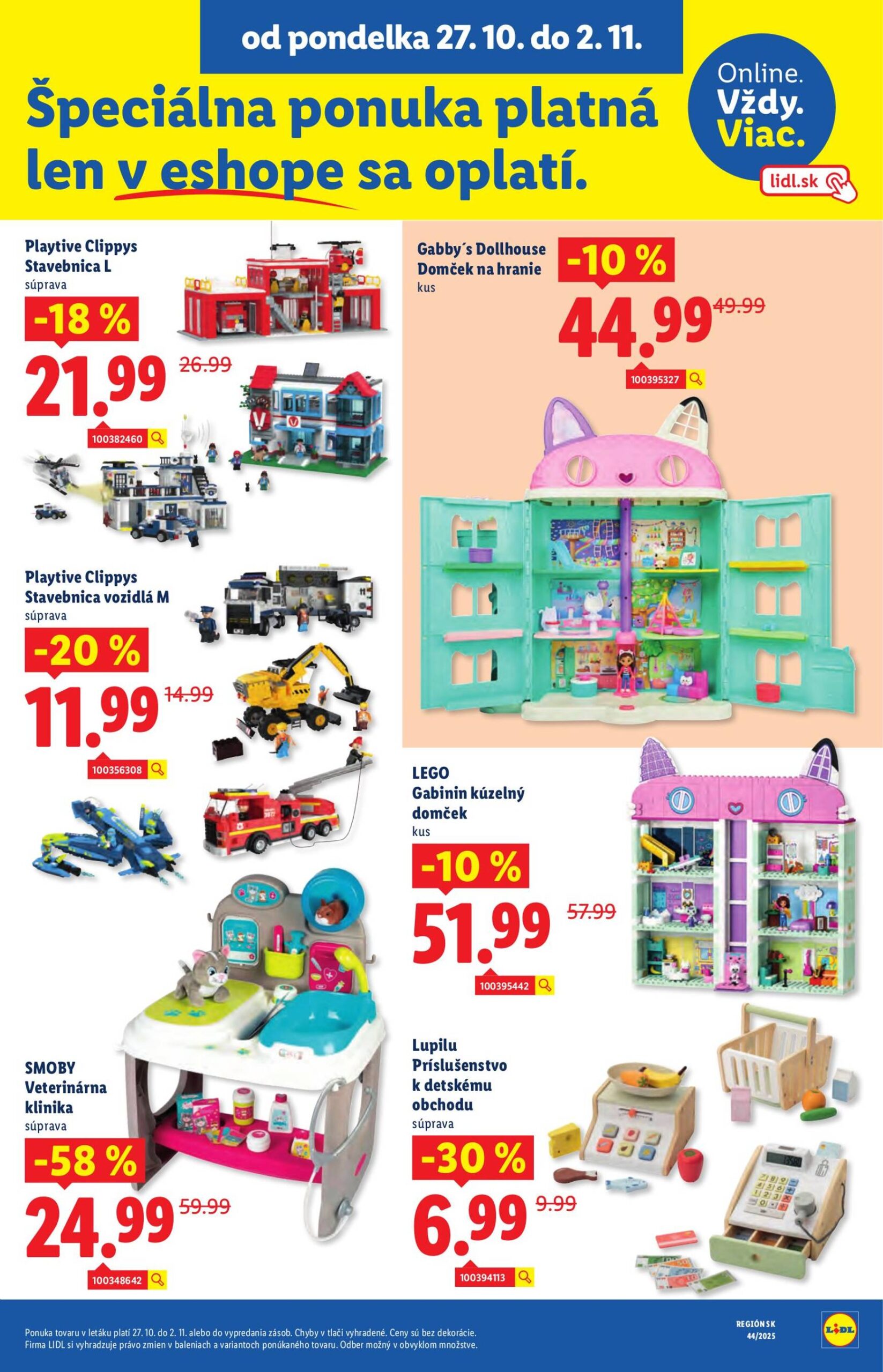 Page 54 of Aktuálny lidl leták platný od pondelka 27.10 do 02.11