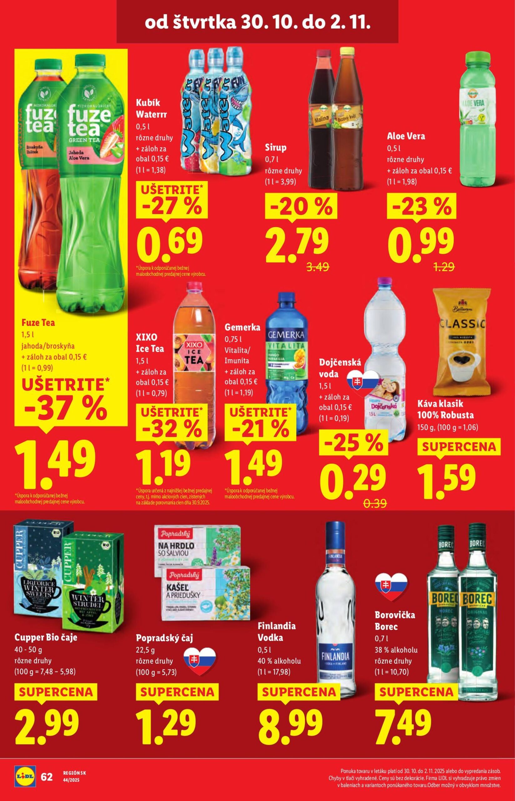 Page 70 of Aktuálny lidl leták platný od pondelka 27.10 do 02.11