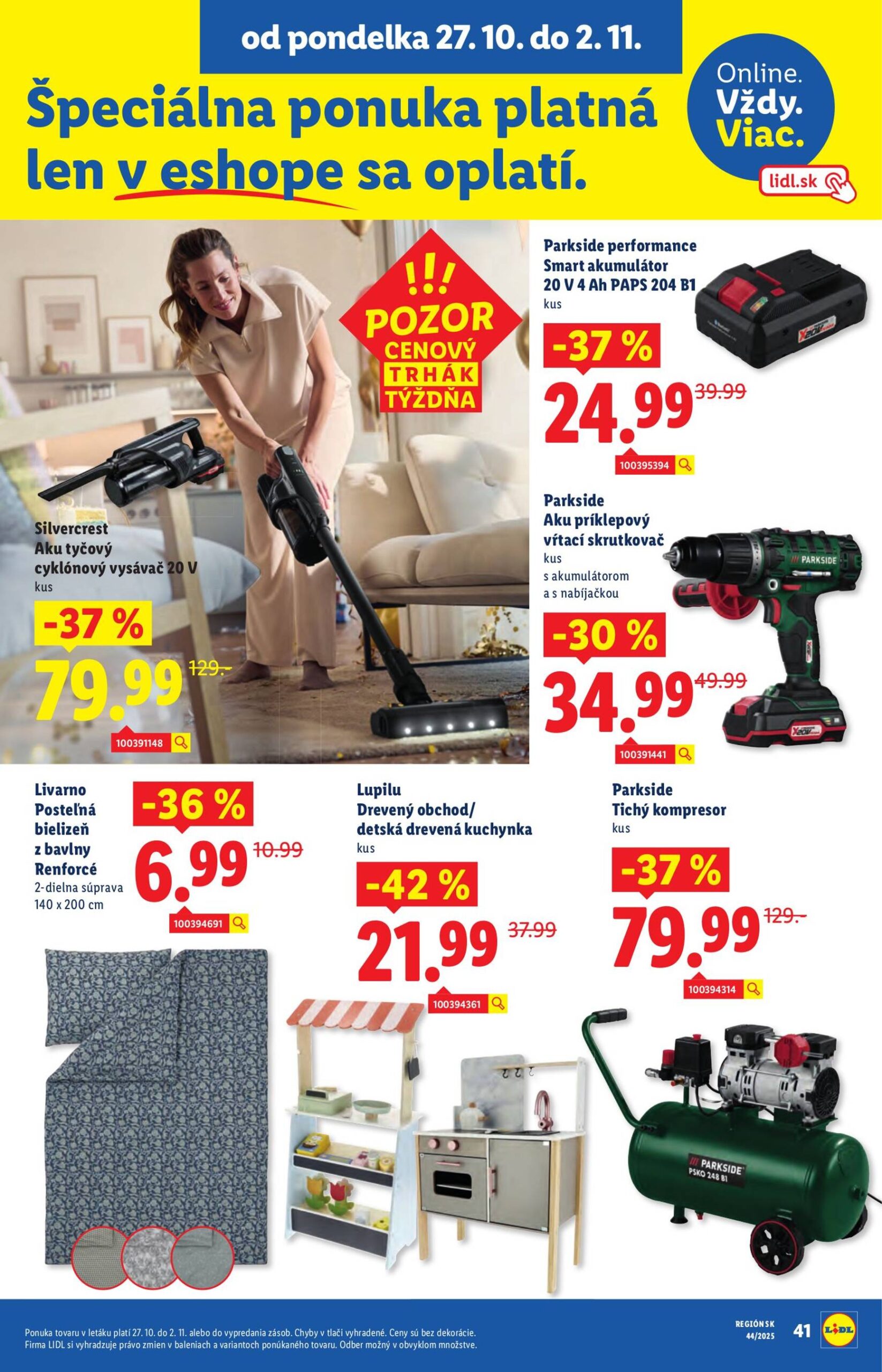 Page 92 of Aktuálny lidl leták platný od štvrtka 30.10 do 02.11