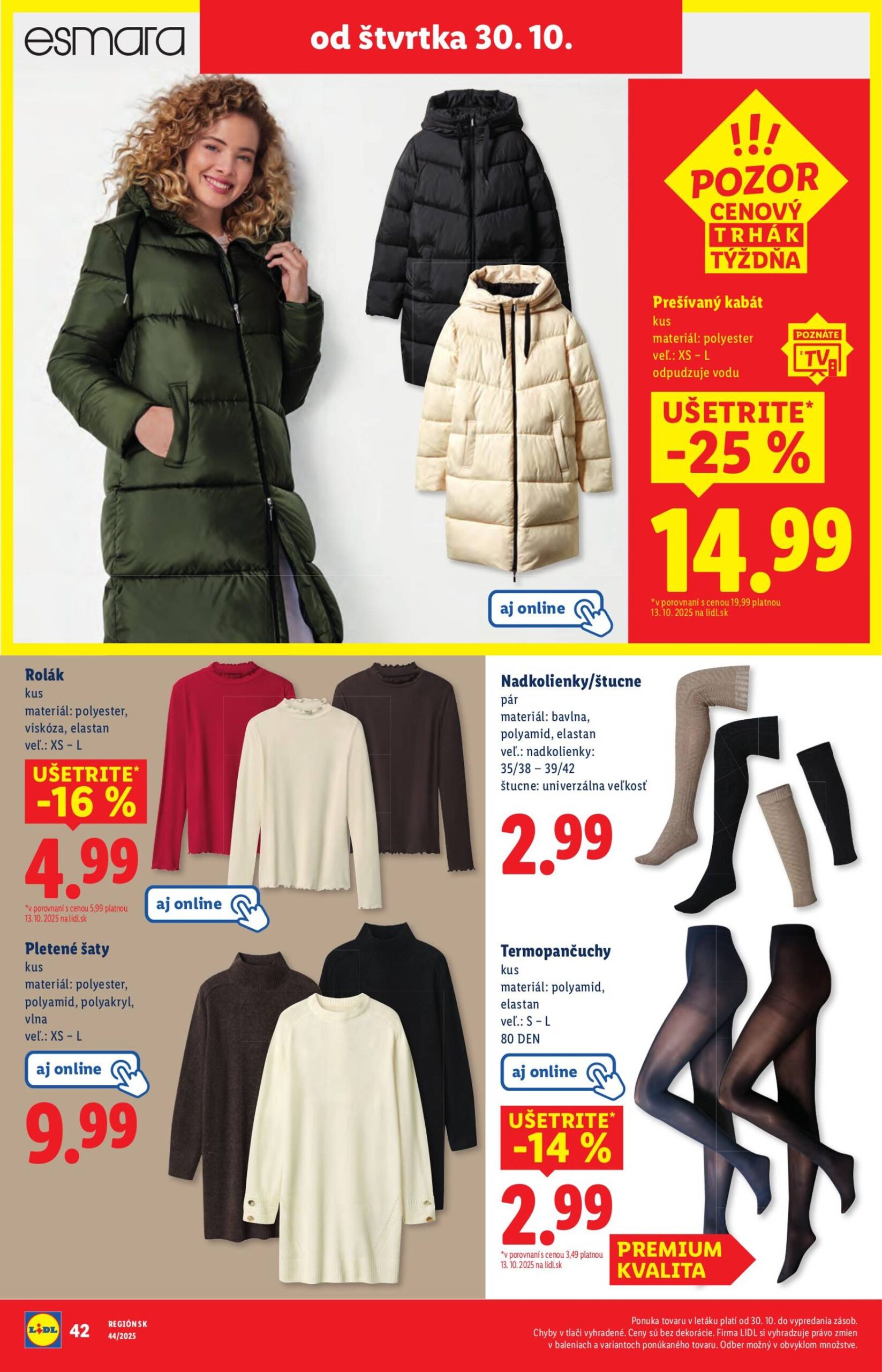 Page 32 of Aktuálny lidl leták platný od štvrtka 30.10 do 02.11