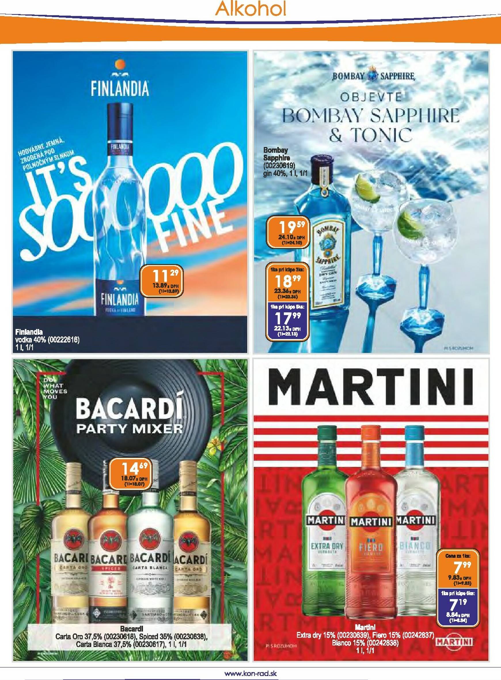 Page 7 of Aktuálny kon-rad leták platný od soboty 01.11 do 30.11