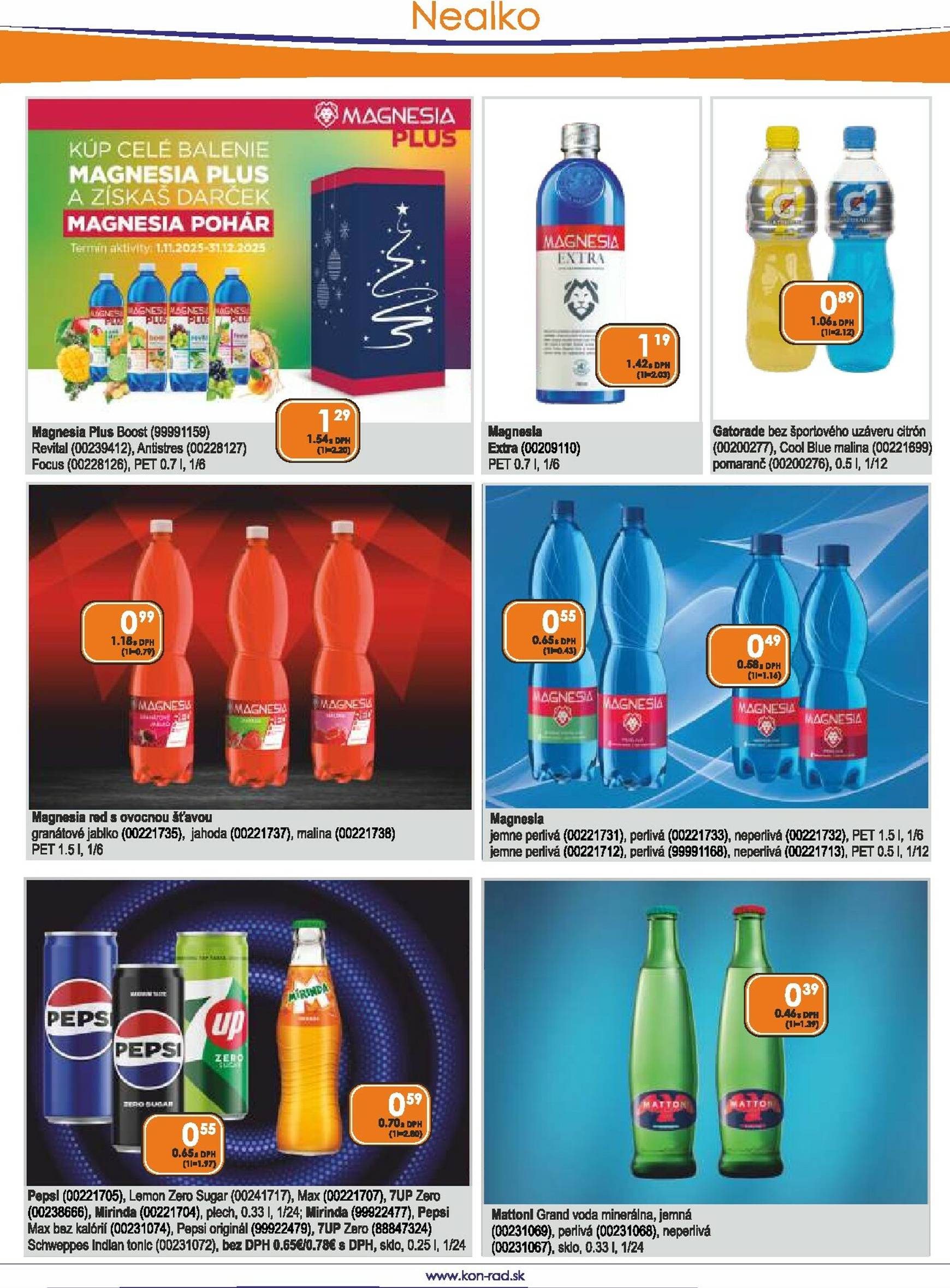 Page 34 of Aktuálny kon-rad leták platný od soboty 01.11 do 30.11