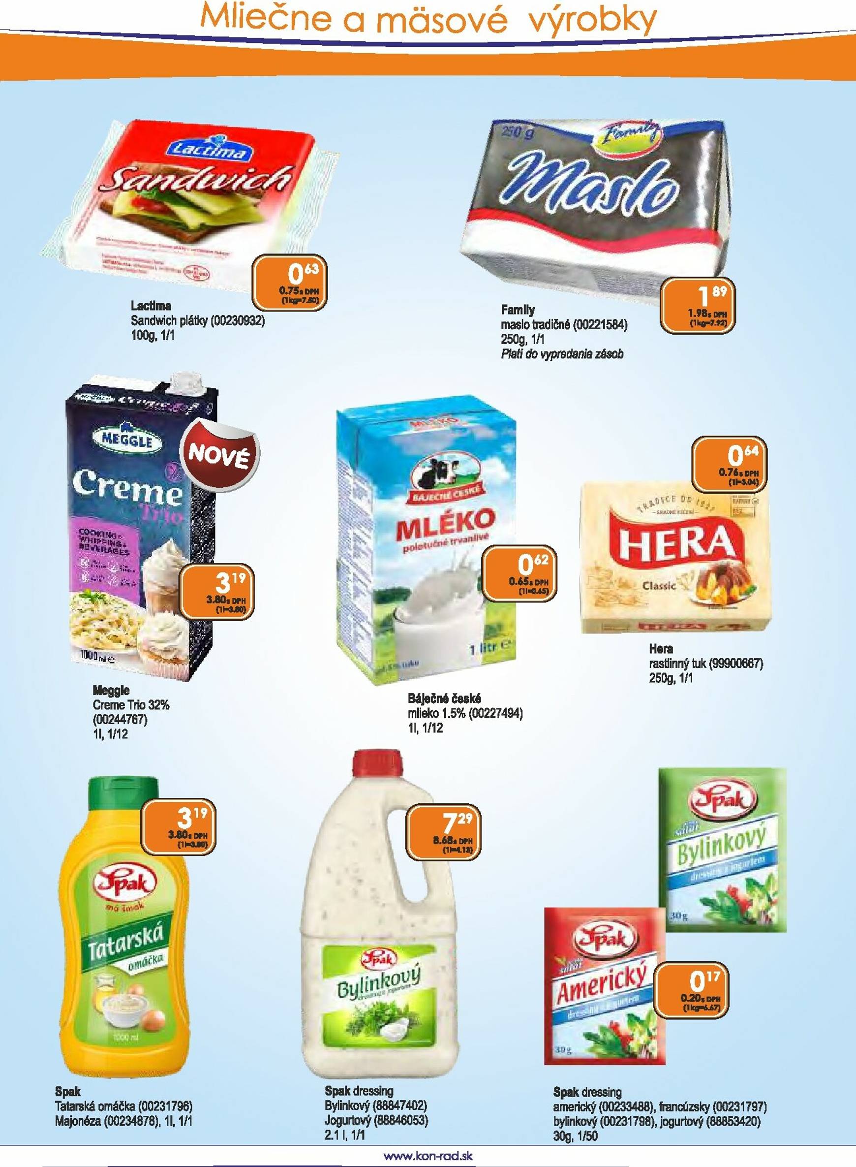 Page 41 of Aktuálny kon-rad leták platný od soboty 01.11 do 30.11