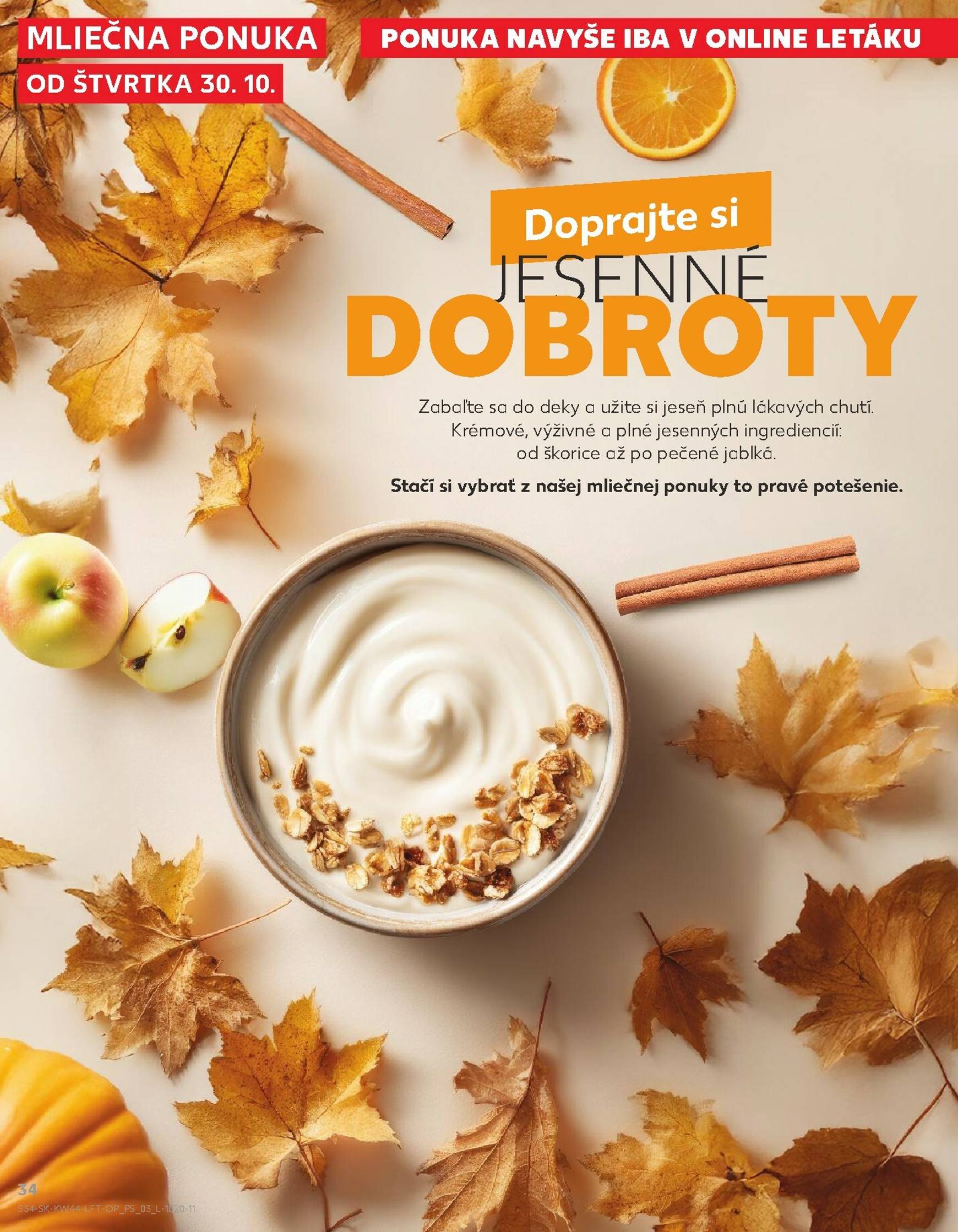 Page 34 of Aktuálny kaufland leták platný od štvrtka 30.10 do 05.11