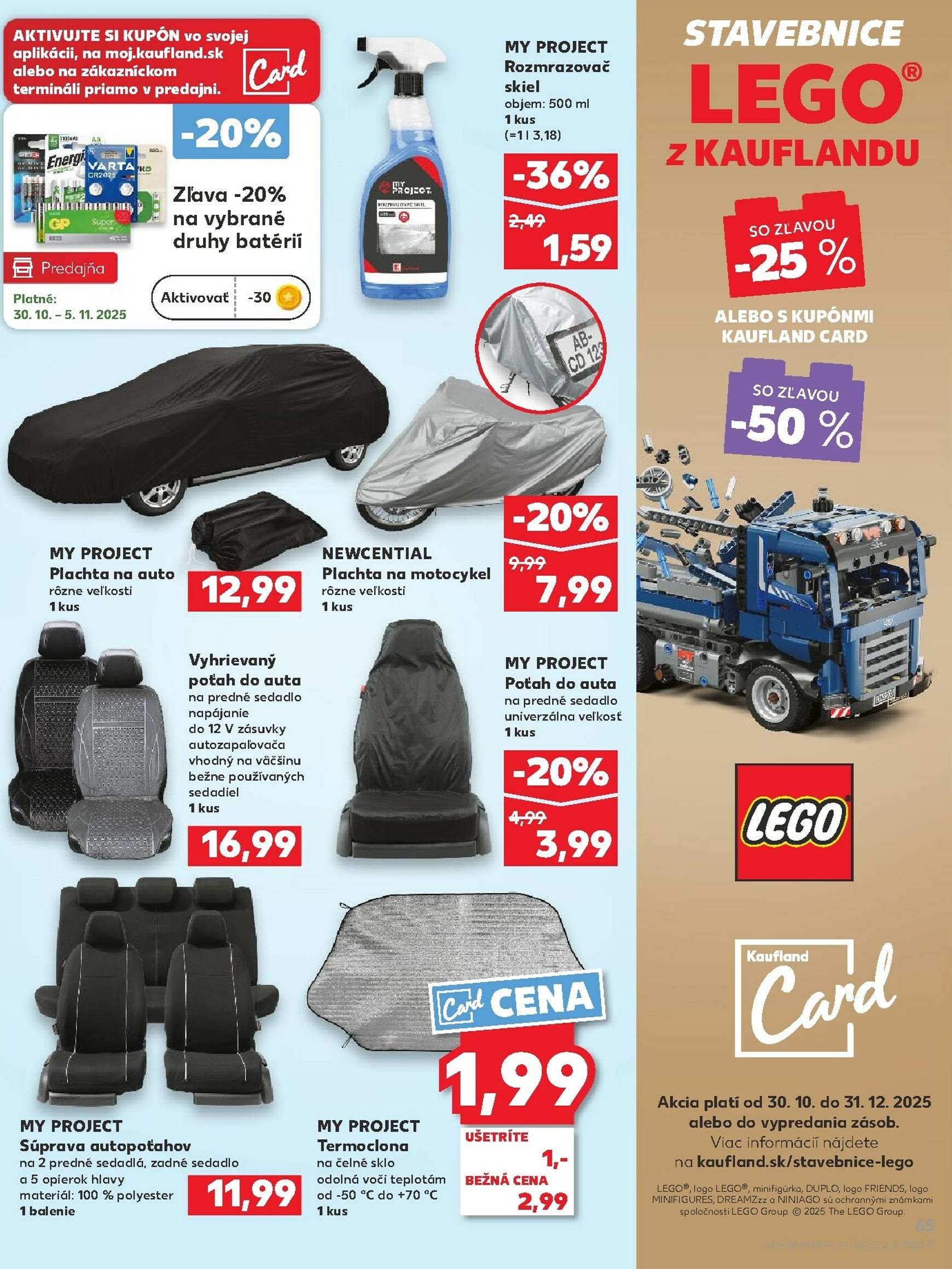 Page 65 of Aktuálny kaufland leták platný od štvrtka 30.10 do 05.11