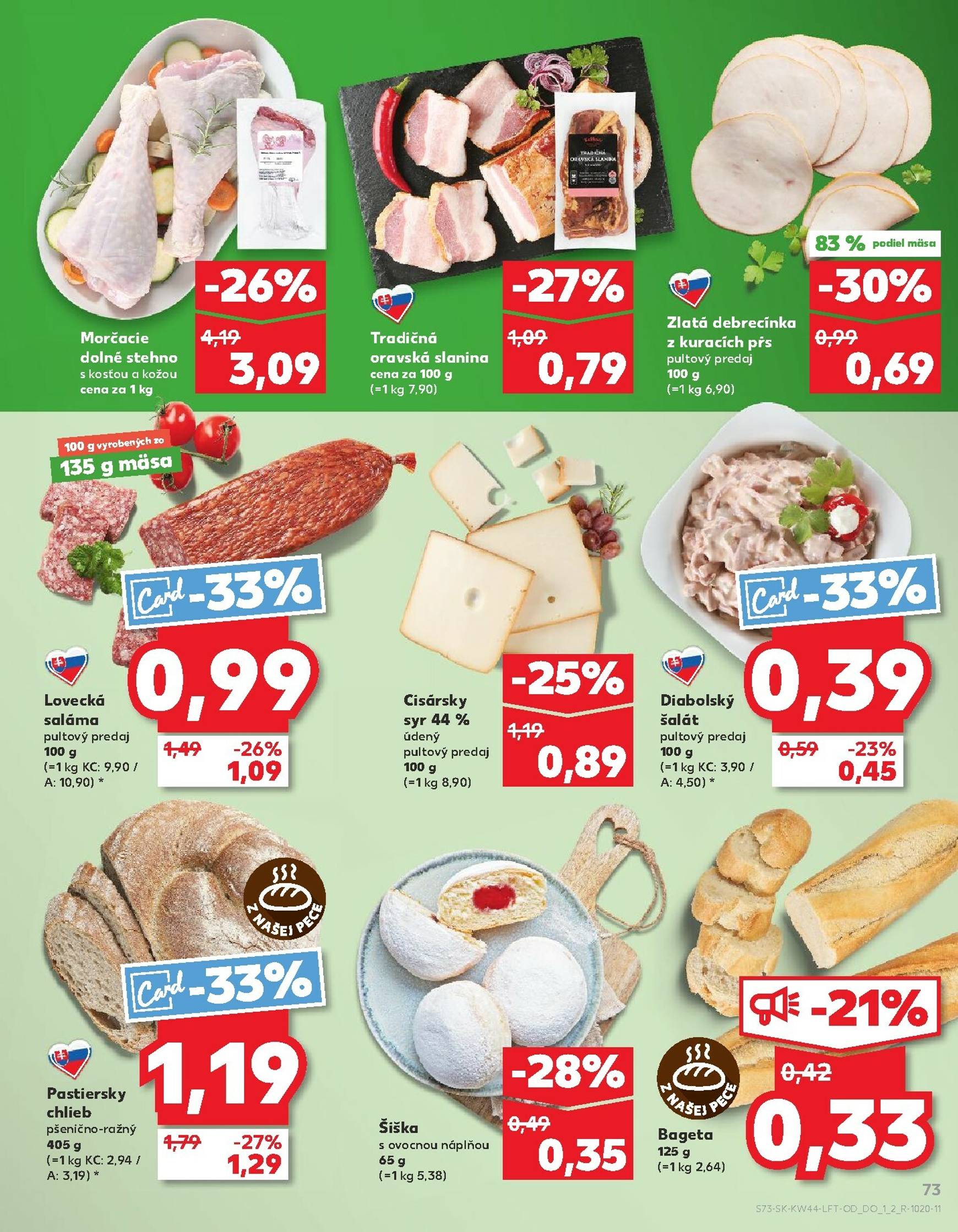 Page 73 of Aktuálny kaufland leták platný od štvrtka 30.10 do 05.11