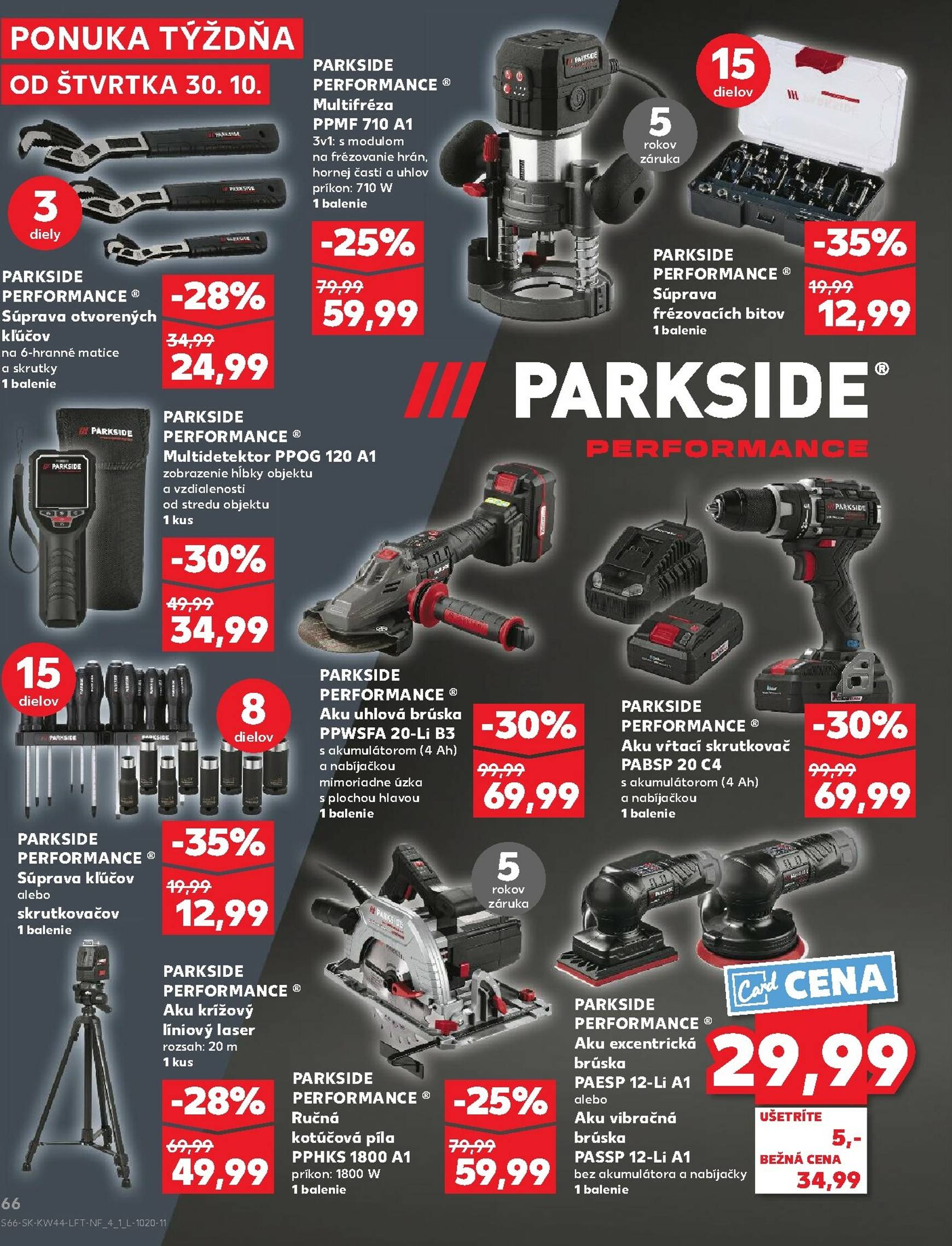 Page 66 of Aktuálny kaufland leták platný od štvrtka 30.10 do 05.11