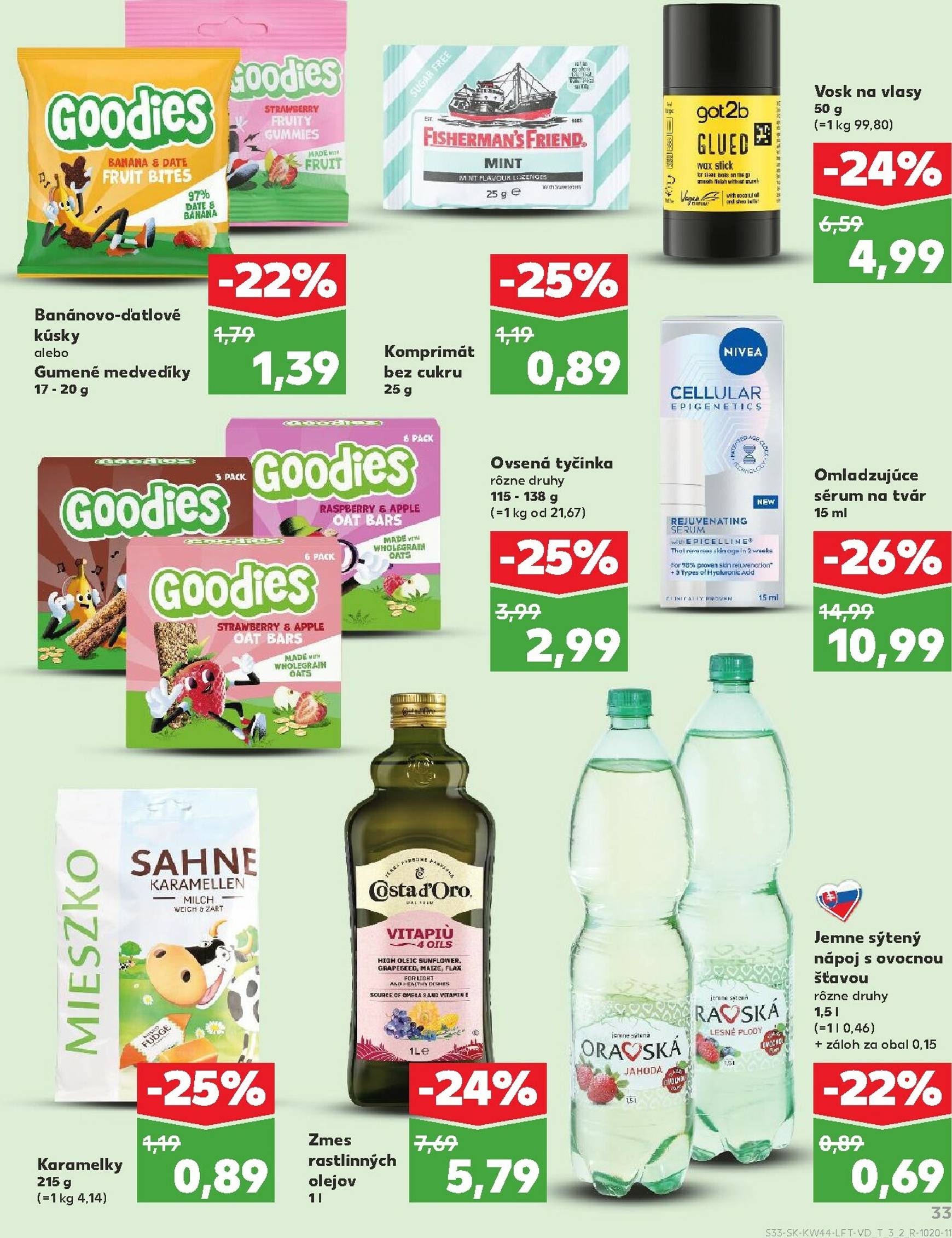 Page 33 of Aktuálny kaufland leták platný od štvrtka 30.10 do 05.11