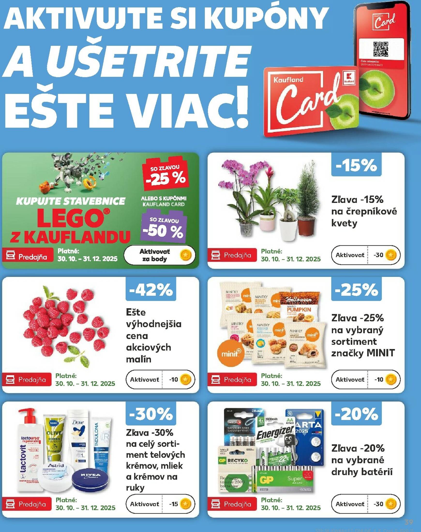 Page 39 of Aktuálny kaufland leták platný od štvrtka 30.10 do 05.11