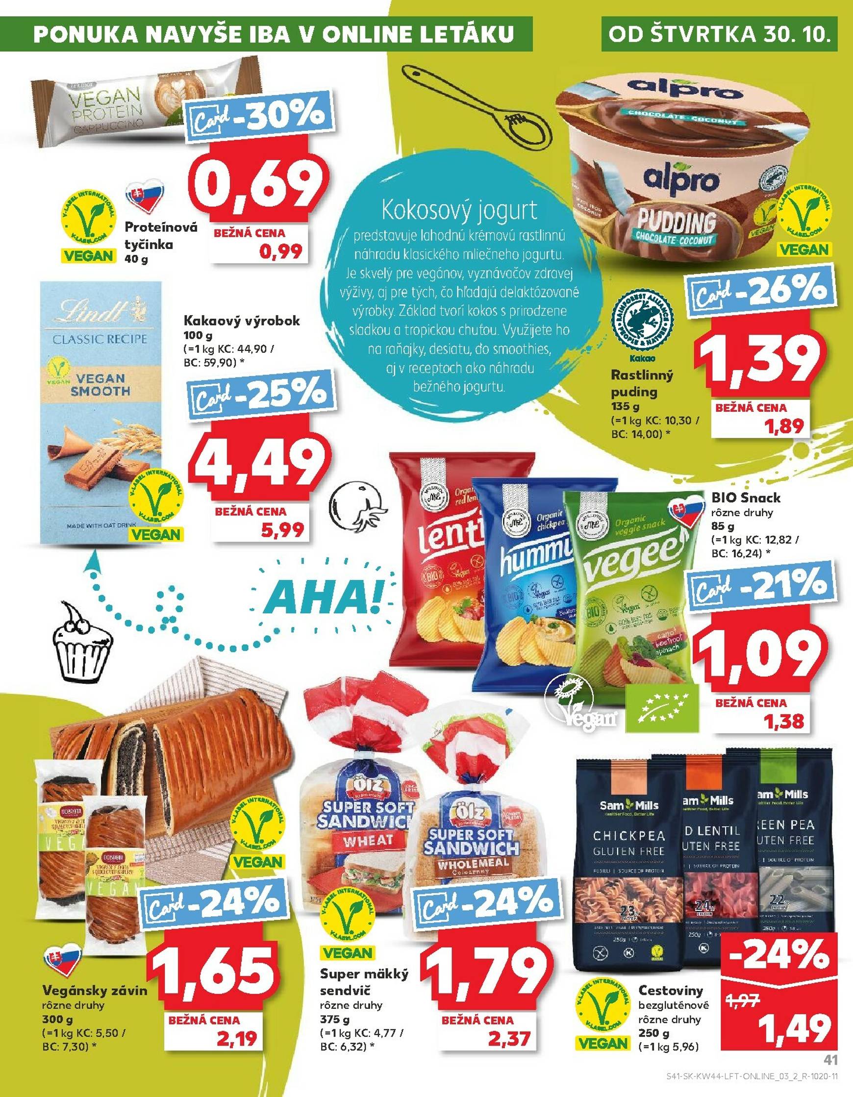 Page 41 of Aktuálny kaufland leták platný od štvrtka 30.10 do 05.11