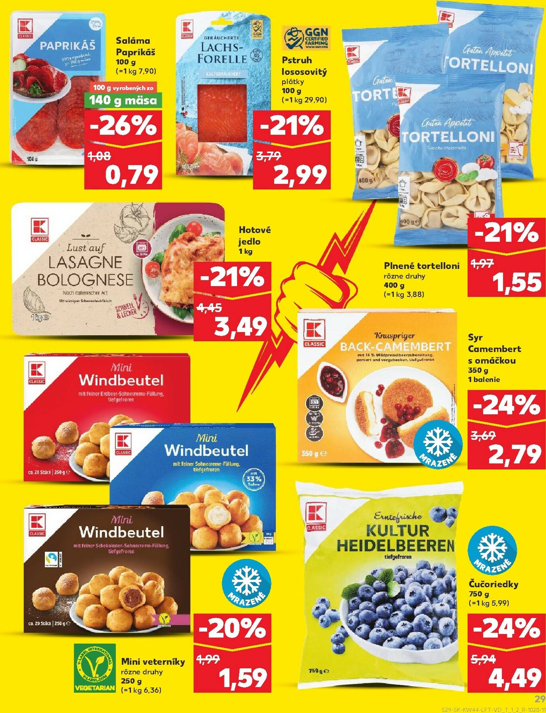 Page 29 of Aktuálny kaufland leták platný od štvrtka 30.10 do 05.11