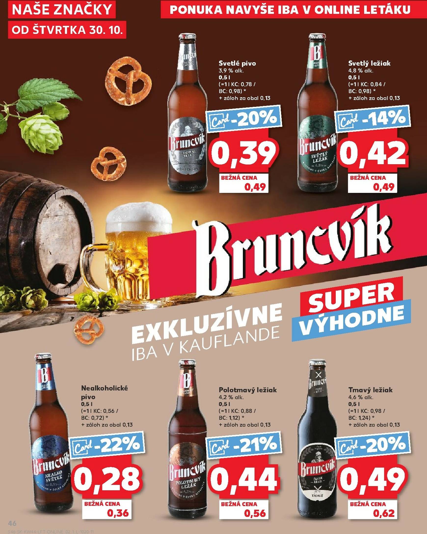 Page 46 of Aktuálny kaufland leták platný od štvrtka 30.10 do 05.11