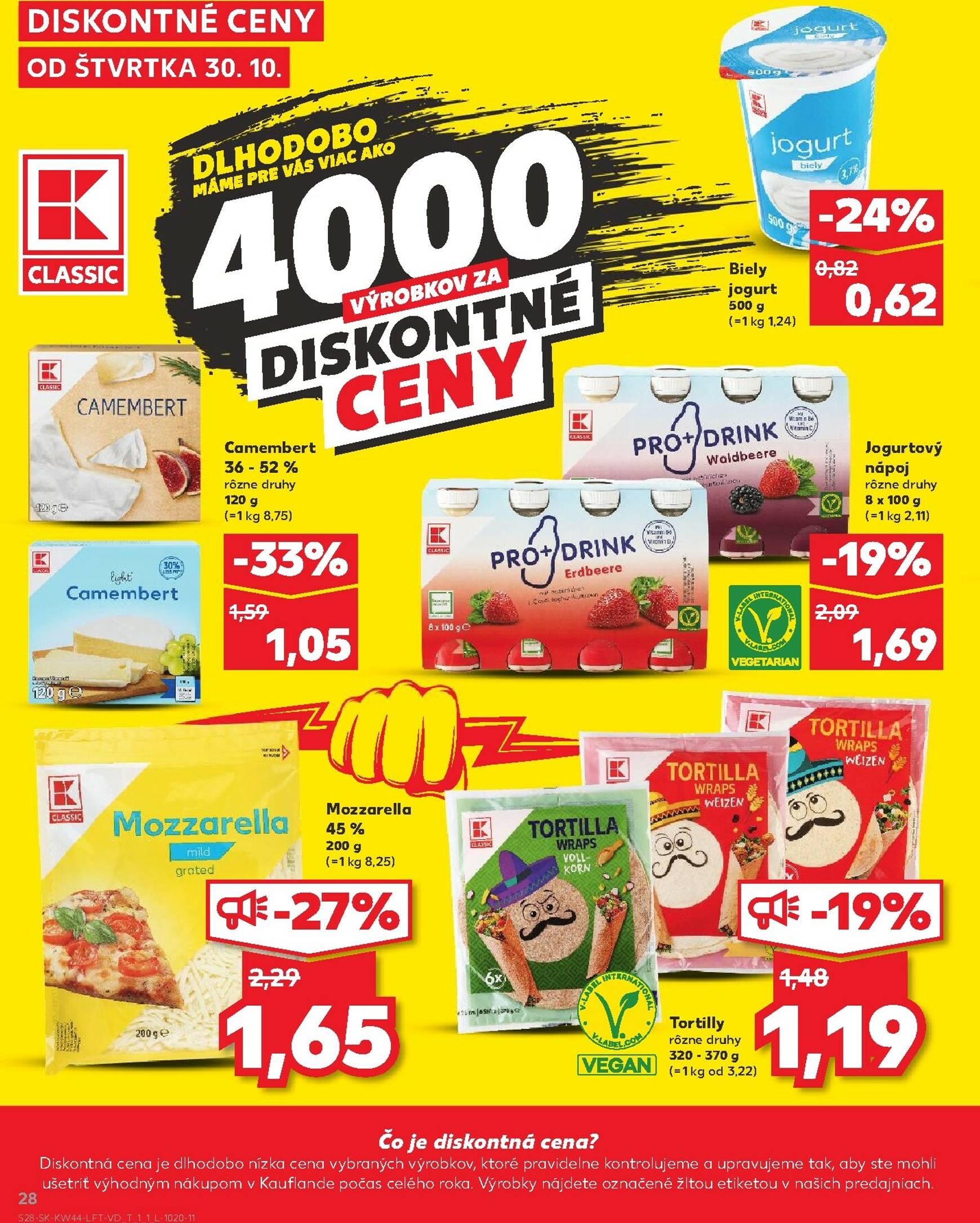 Page 28 of Aktuálny kaufland leták platný od štvrtka 30.10 do 05.11