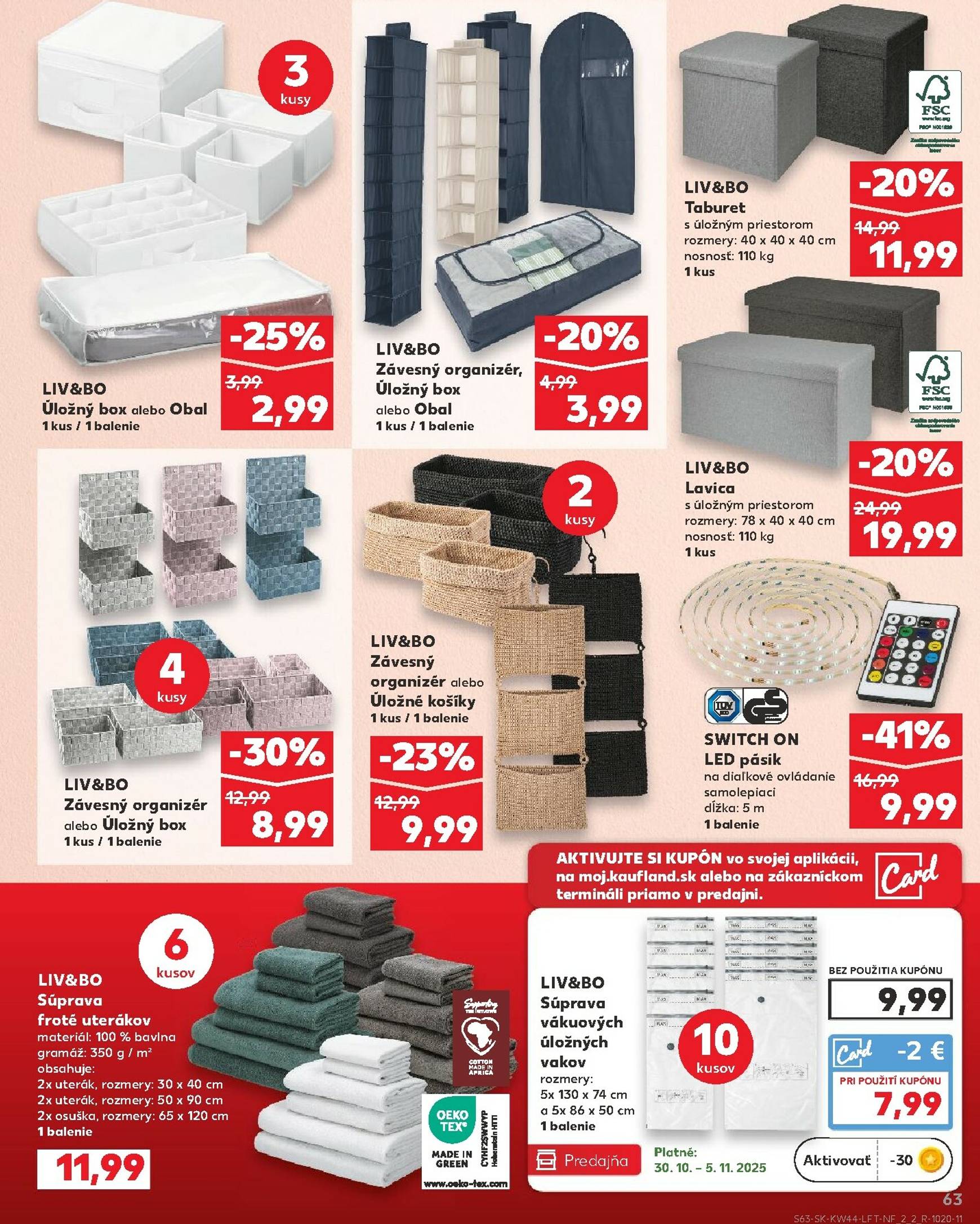 Page 63 of Aktuálny kaufland leták platný od štvrtka 30.10 do 05.11
