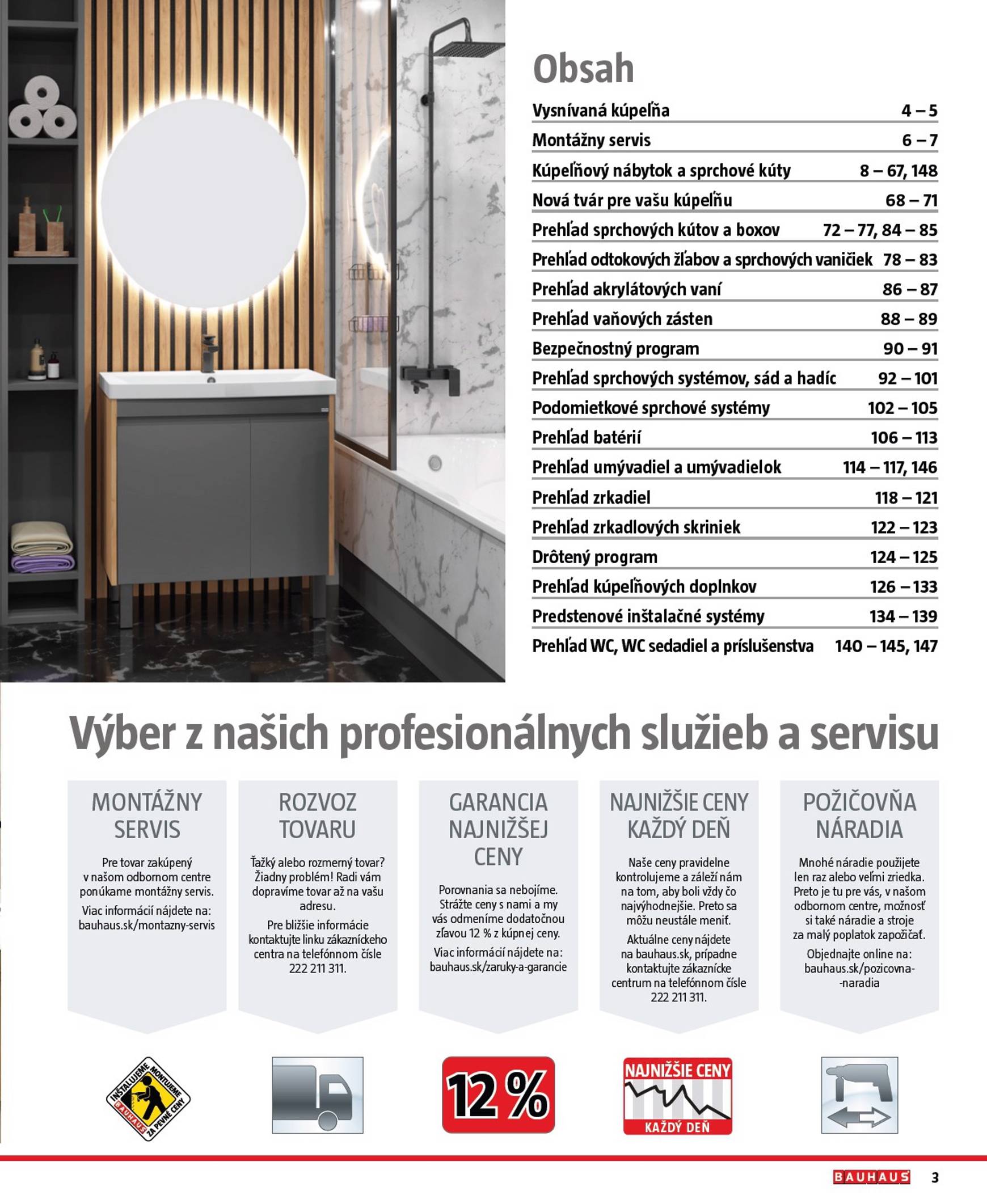 Page 3 of Aktuálny bauhaus leták platný od piatka 30.10 do 30.03