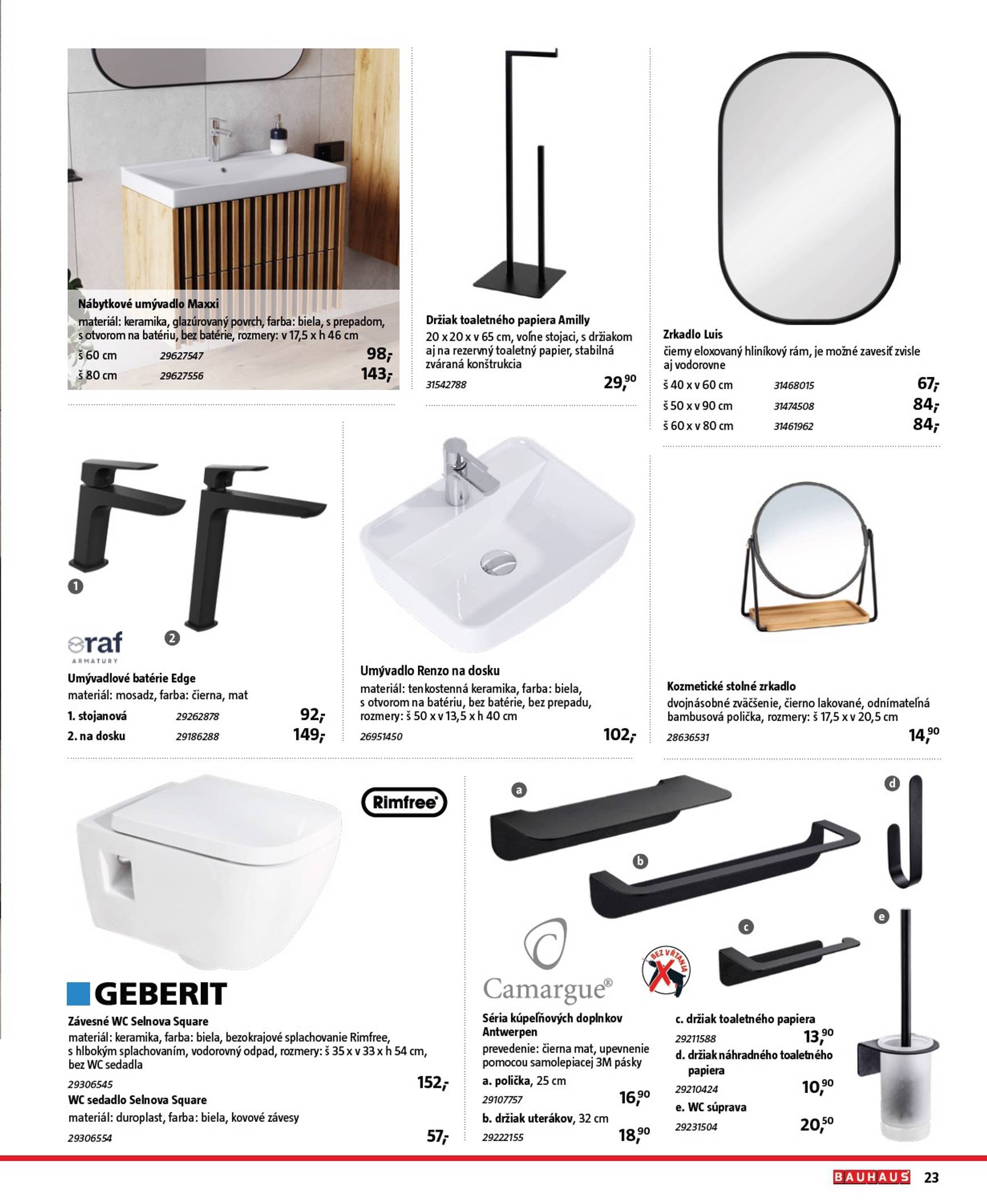 Page 23 of Aktuálny bauhaus leták platný od piatka 30.10 do 30.03
