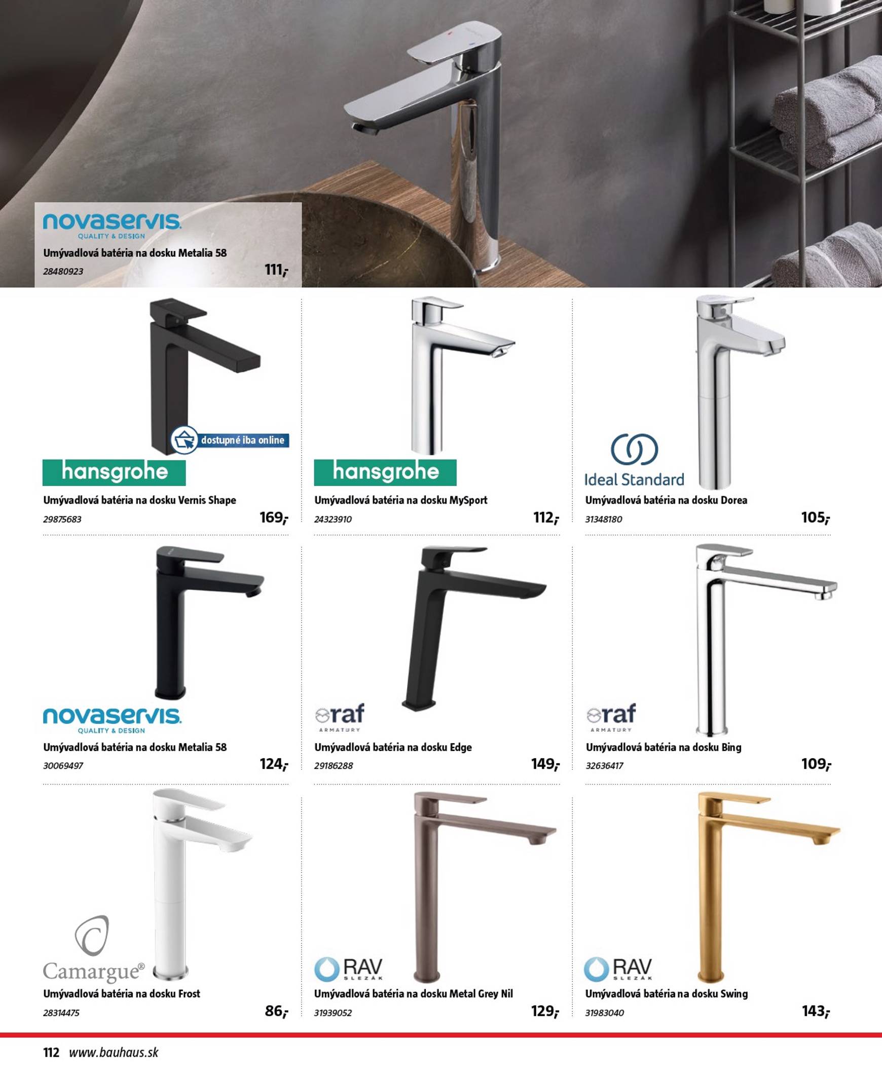 Page 112 of Aktuálny bauhaus leták platný od piatka 30.10 do 30.03
