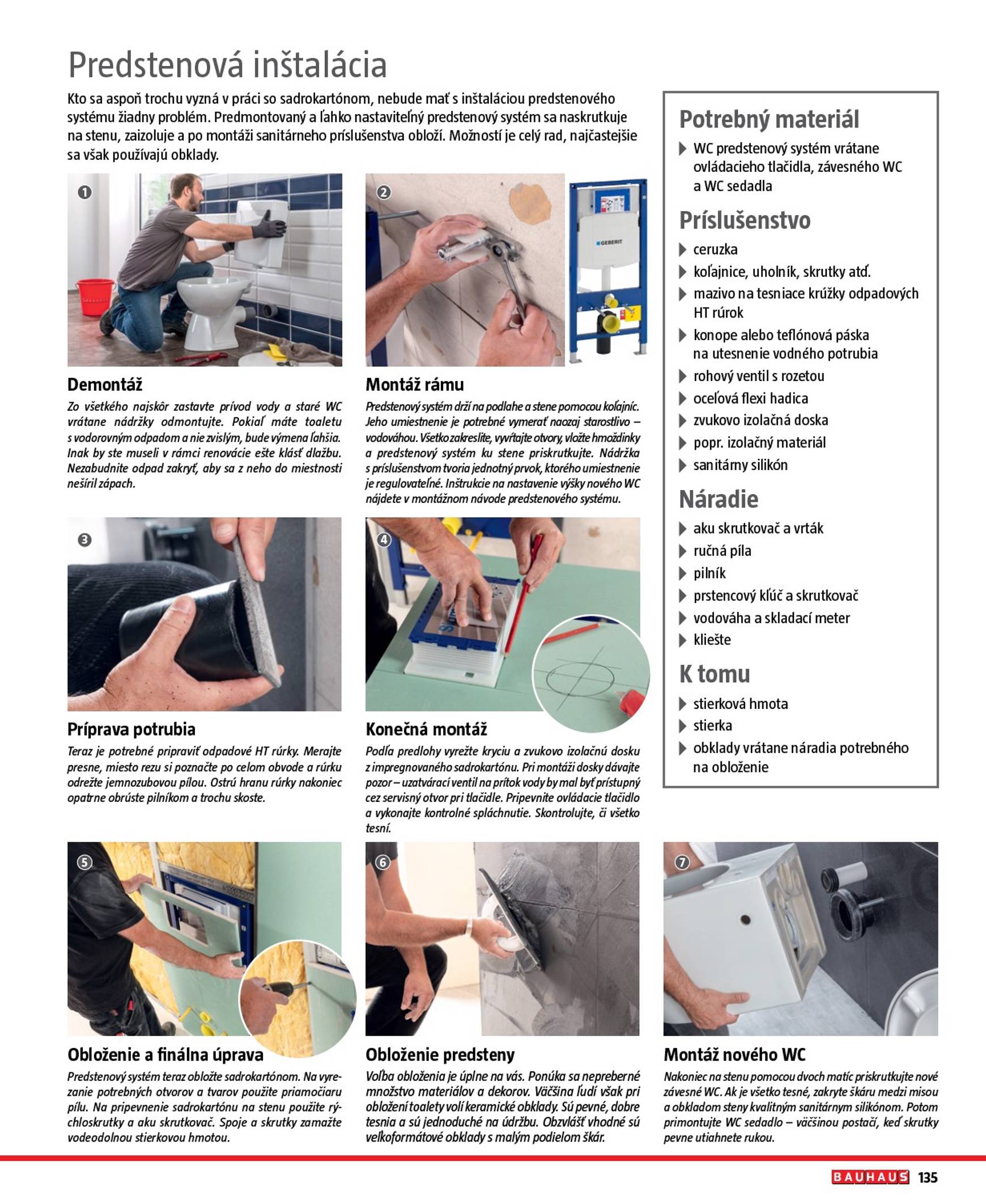 Page 135 of Aktuálny bauhaus leták platný od piatka 30.10 do 30.03