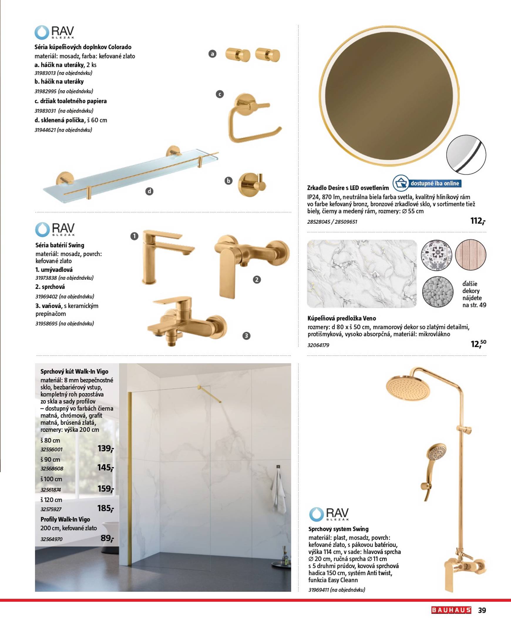 Page 39 of Aktuálny bauhaus leták platný od piatka 30.10 do 30.03