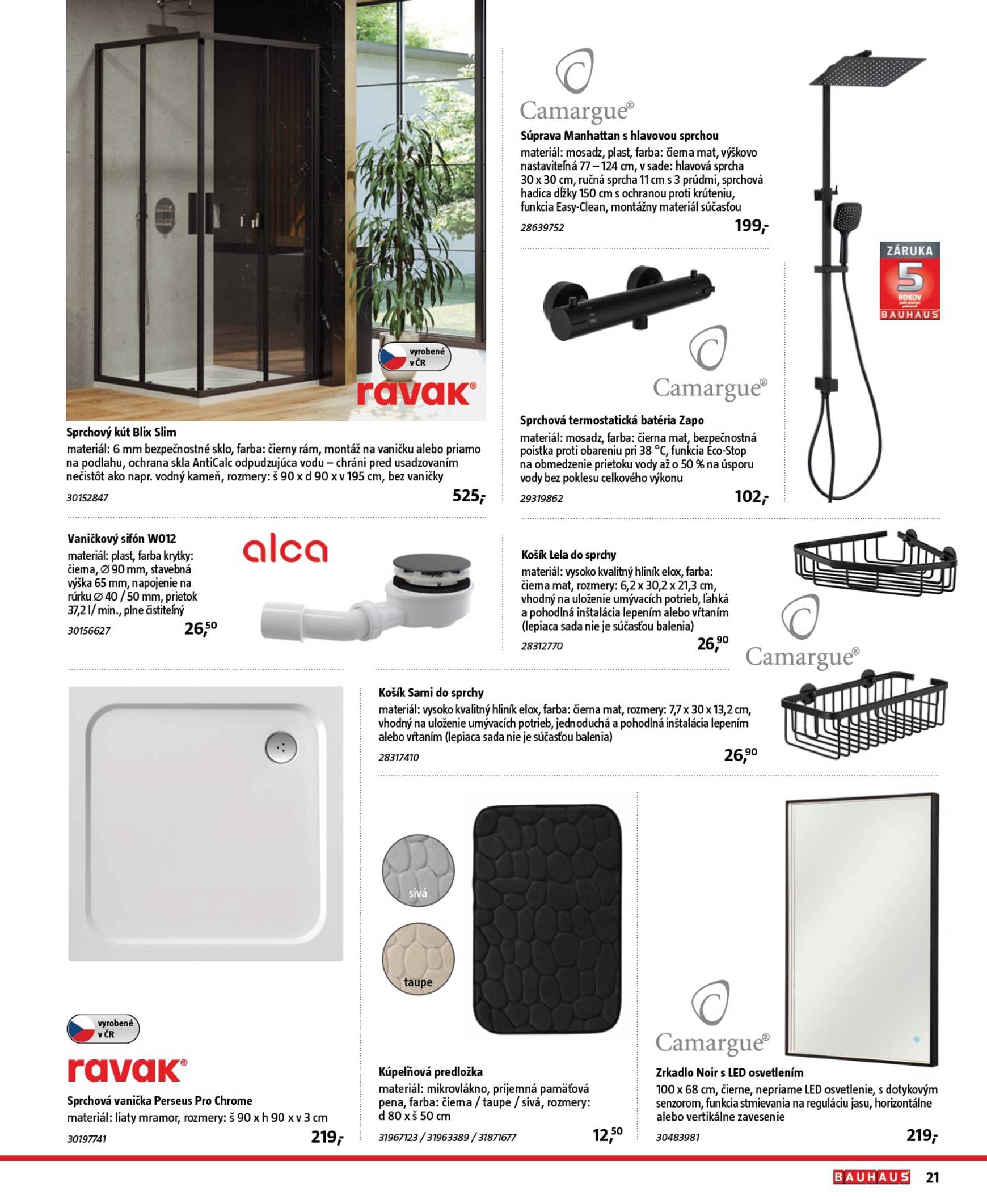 Page 21 of Aktuálny bauhaus leták platný od piatka 30.10 do 30.03