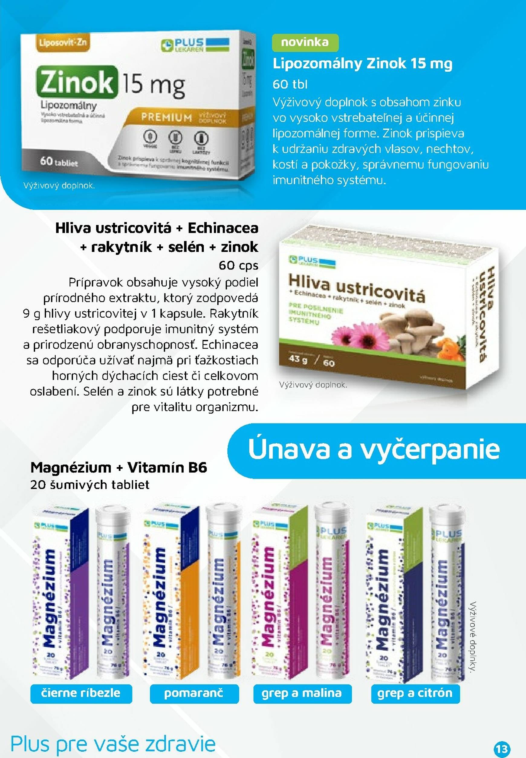 Page 13 of Aktuálny plus-lekaren leták platný od utorka 25.02 do 31.12