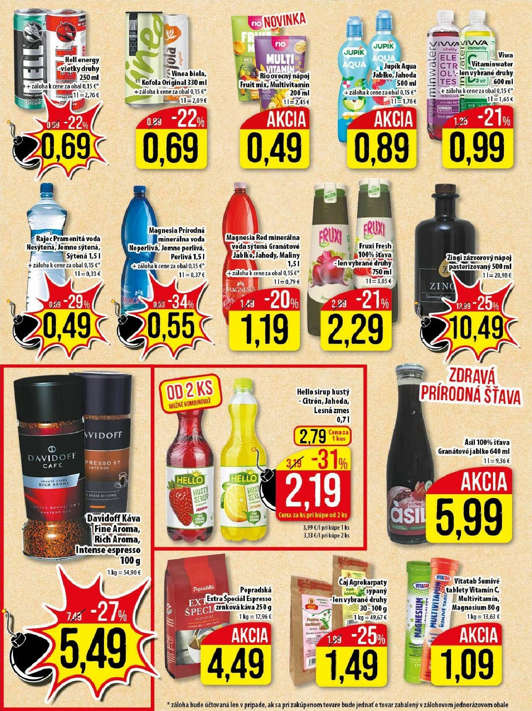 Page 21 of Aktuálny klas leták platný od pondelka 03.11 do 09.11