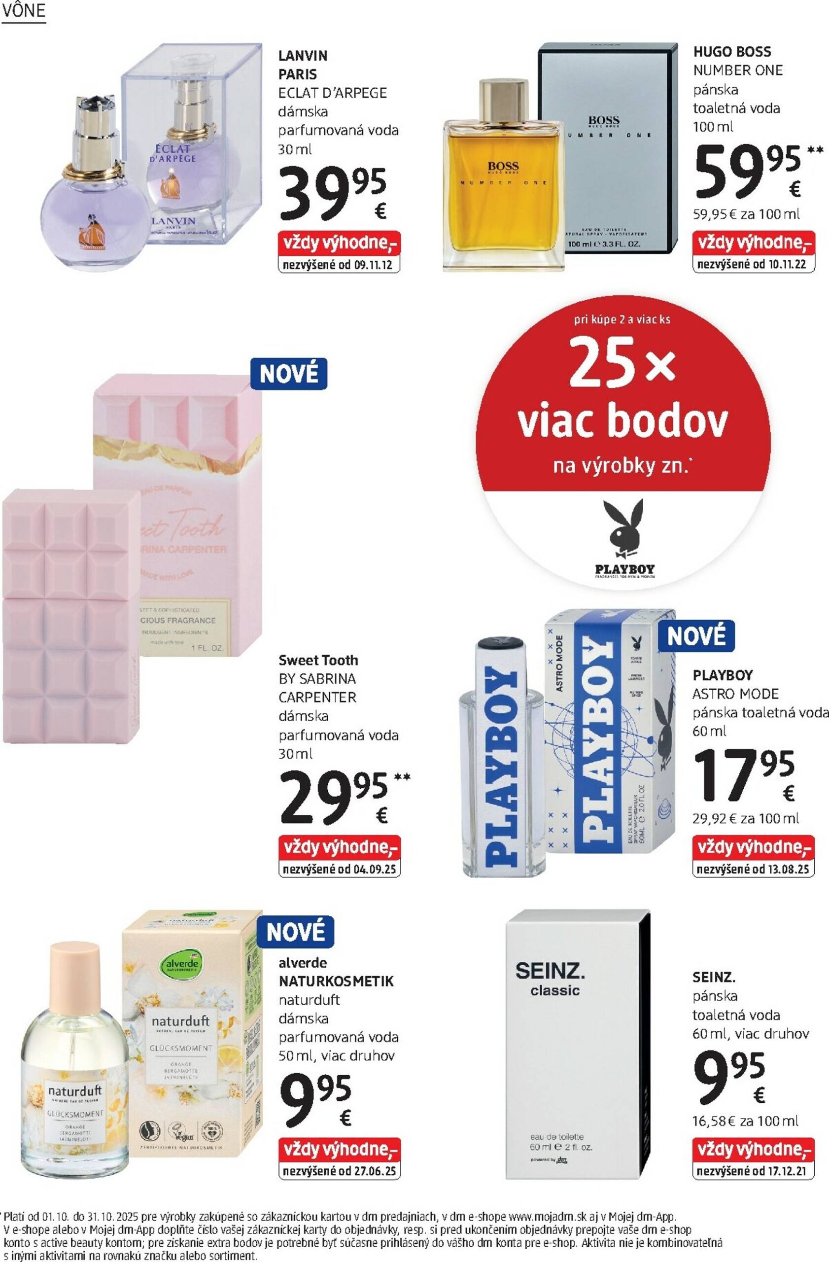 Page 10 of Aktuálny dm-drogerie leták platný od stredy 01.10 do 31.10