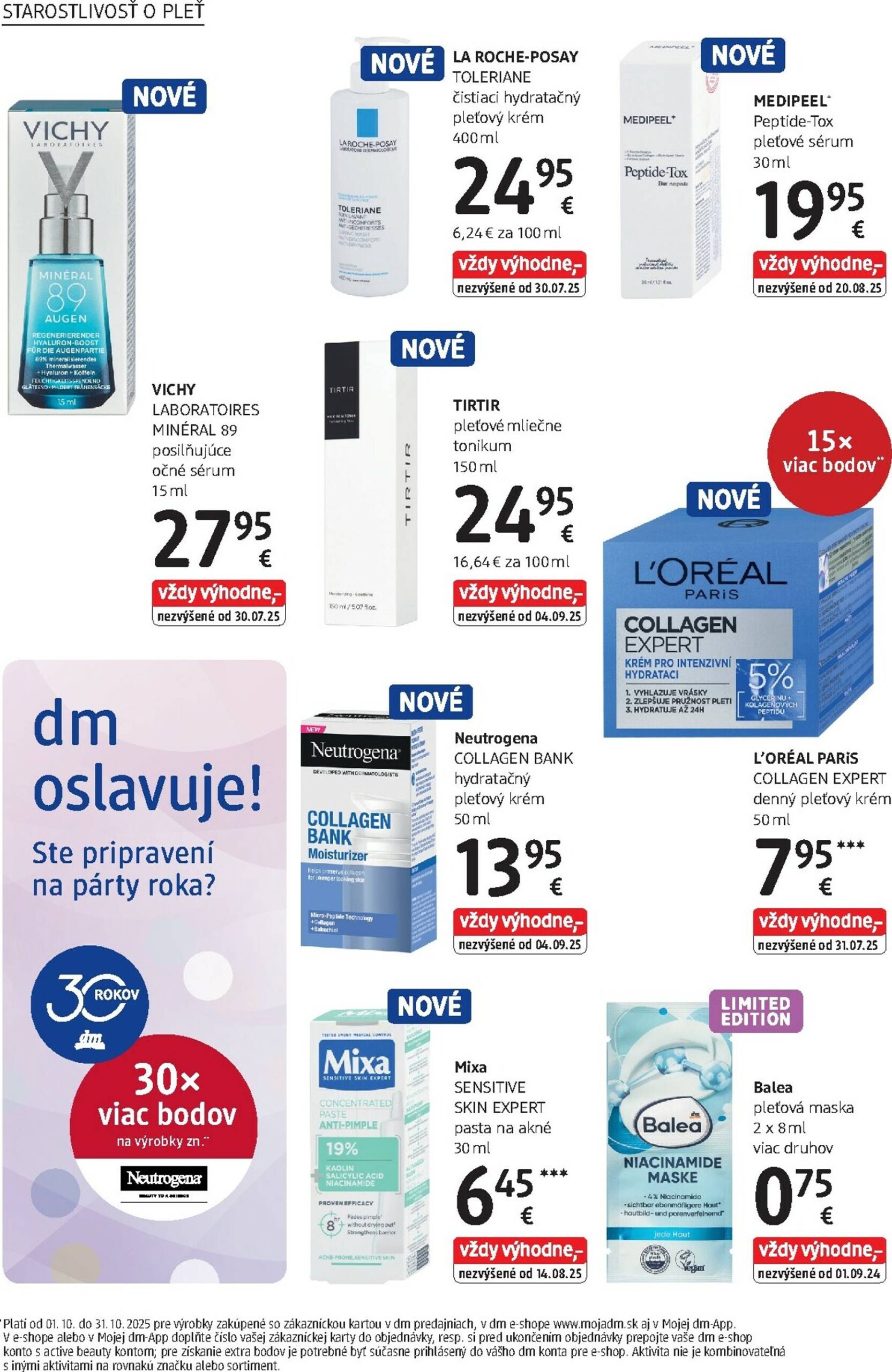 Page 6 of Aktuálny dm-drogerie leták platný od stredy 01.10 do 31.10