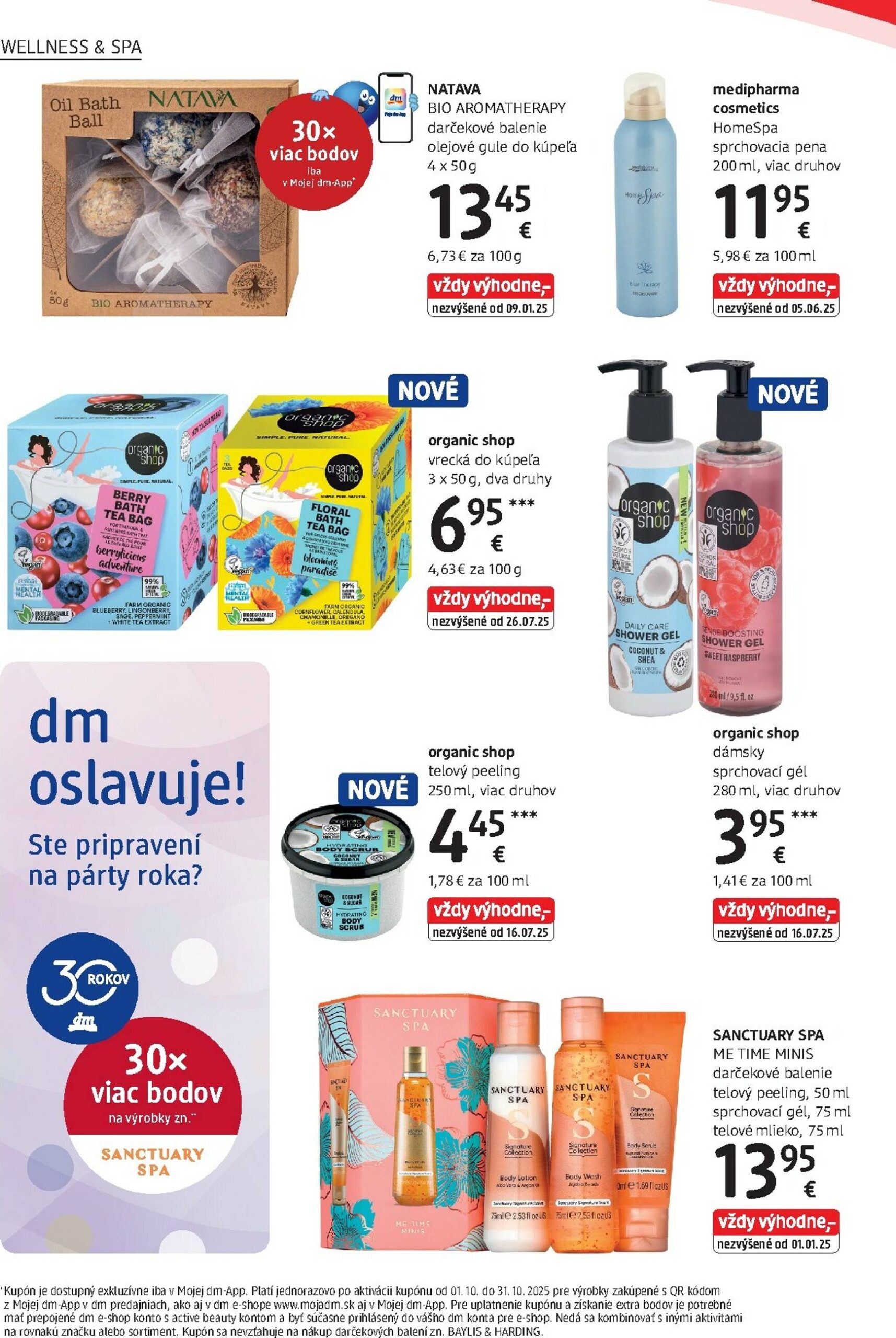 Page 4 of Aktuálny dm-drogerie leták platný od stredy 01.10 do 31.10