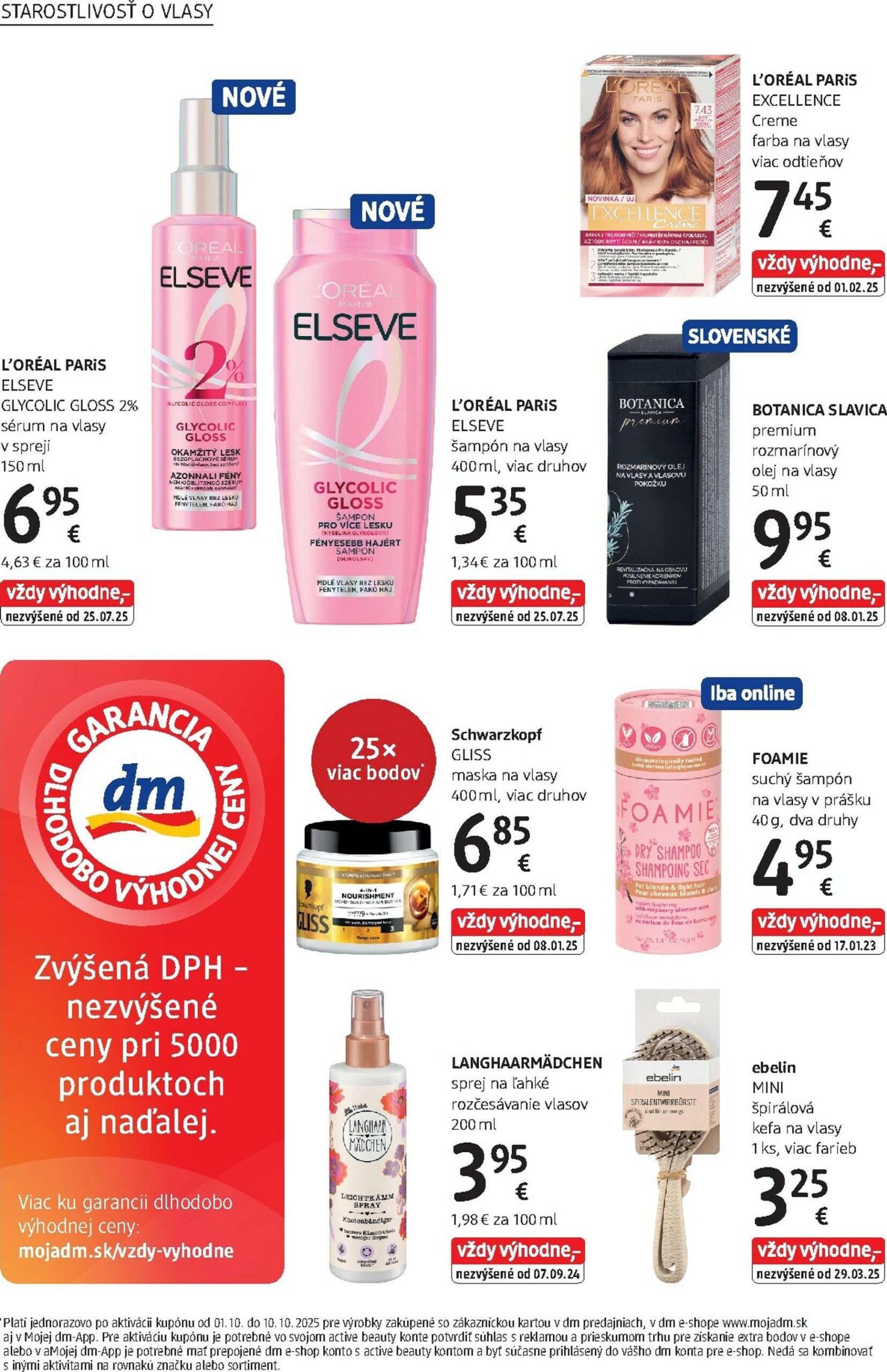 Page 16 of Aktuálny dm-drogerie leták platný od stredy 01.10 do 31.10