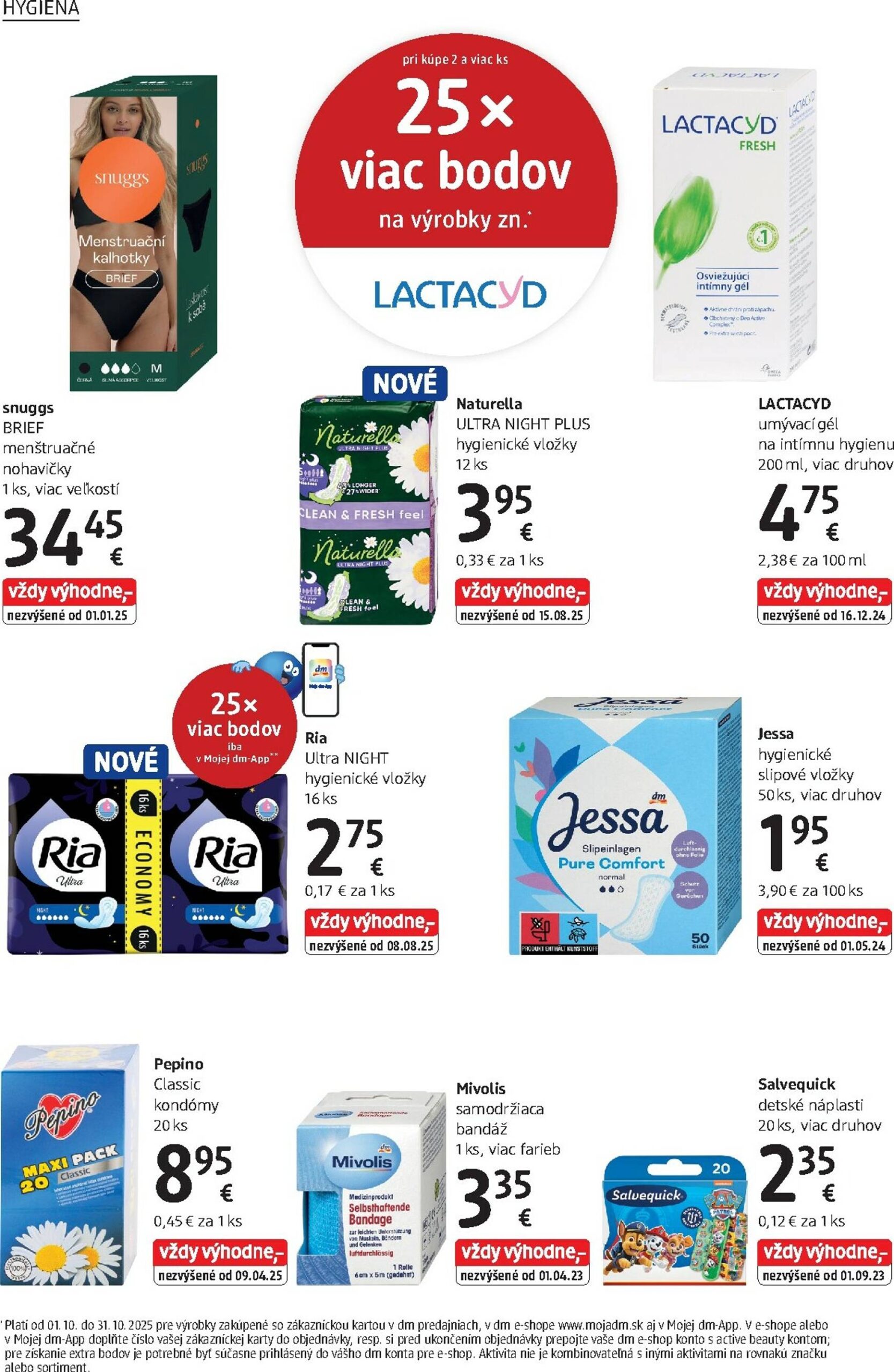 Page 28 of Aktuálny dm-drogerie leták platný od stredy 01.10 do 31.10