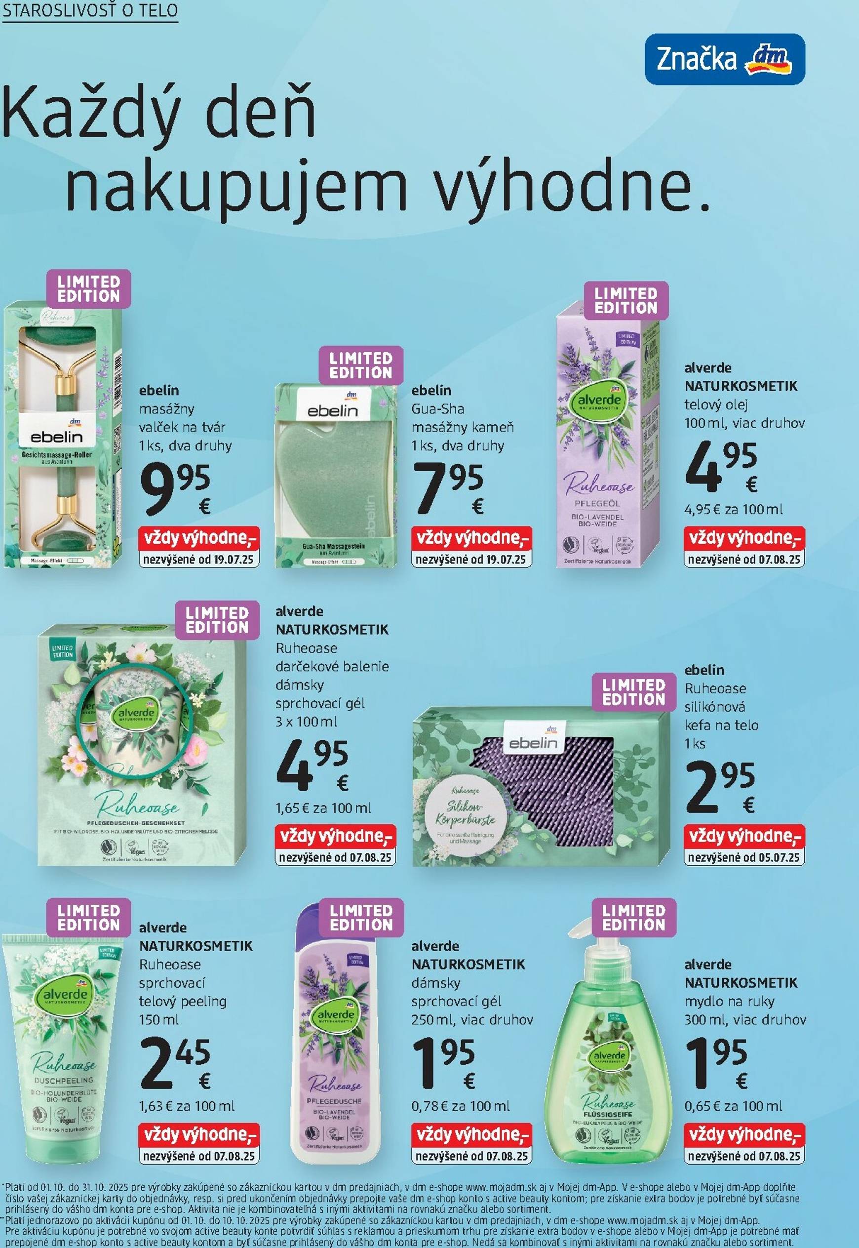 Page 20 of Aktuálny dm-drogerie leták platný od stredy 01.10 do 31.10