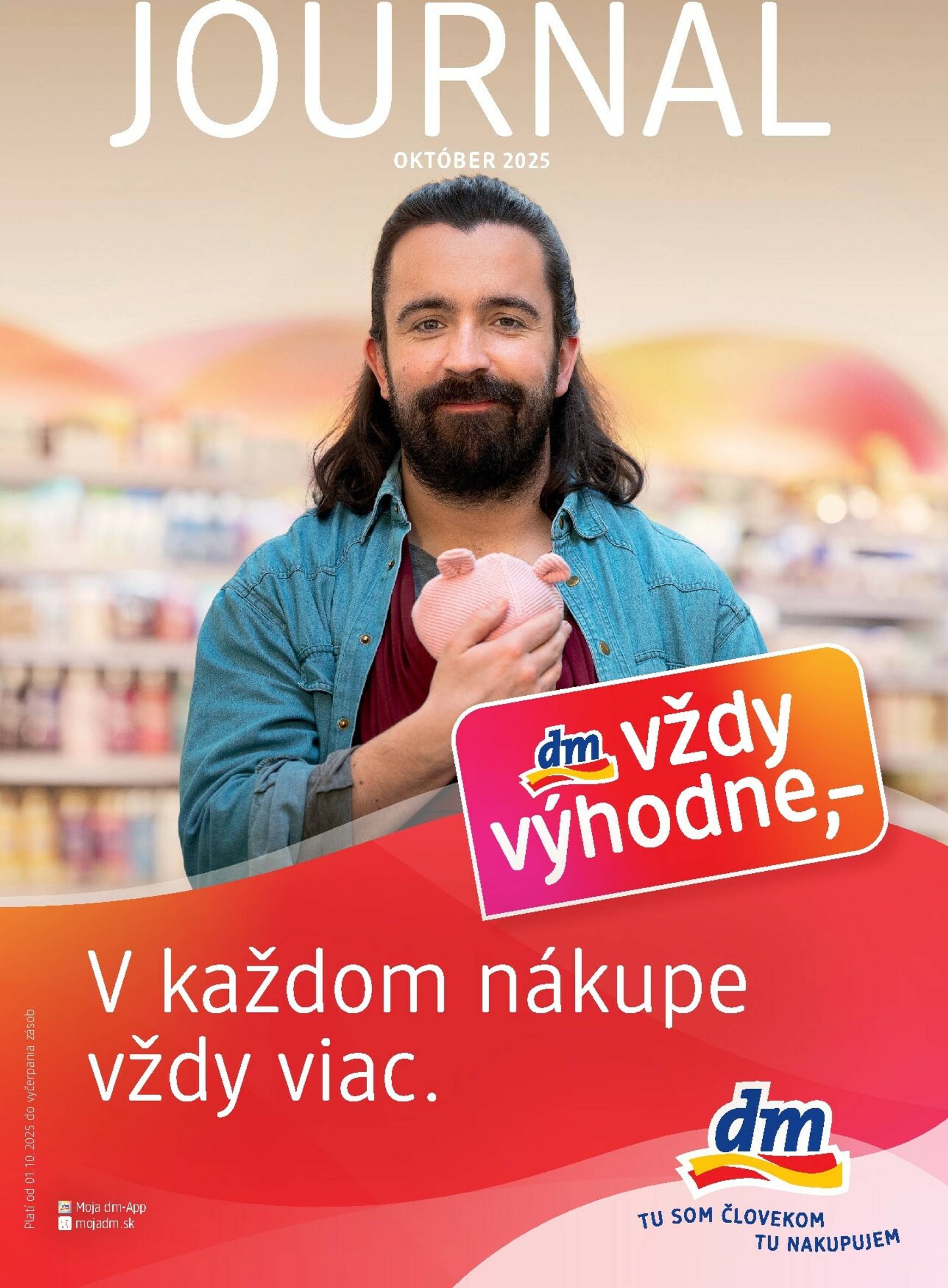 Page 1 of Aktuálny dm-drogerie leták platný od stredy 01.10 do 31.10